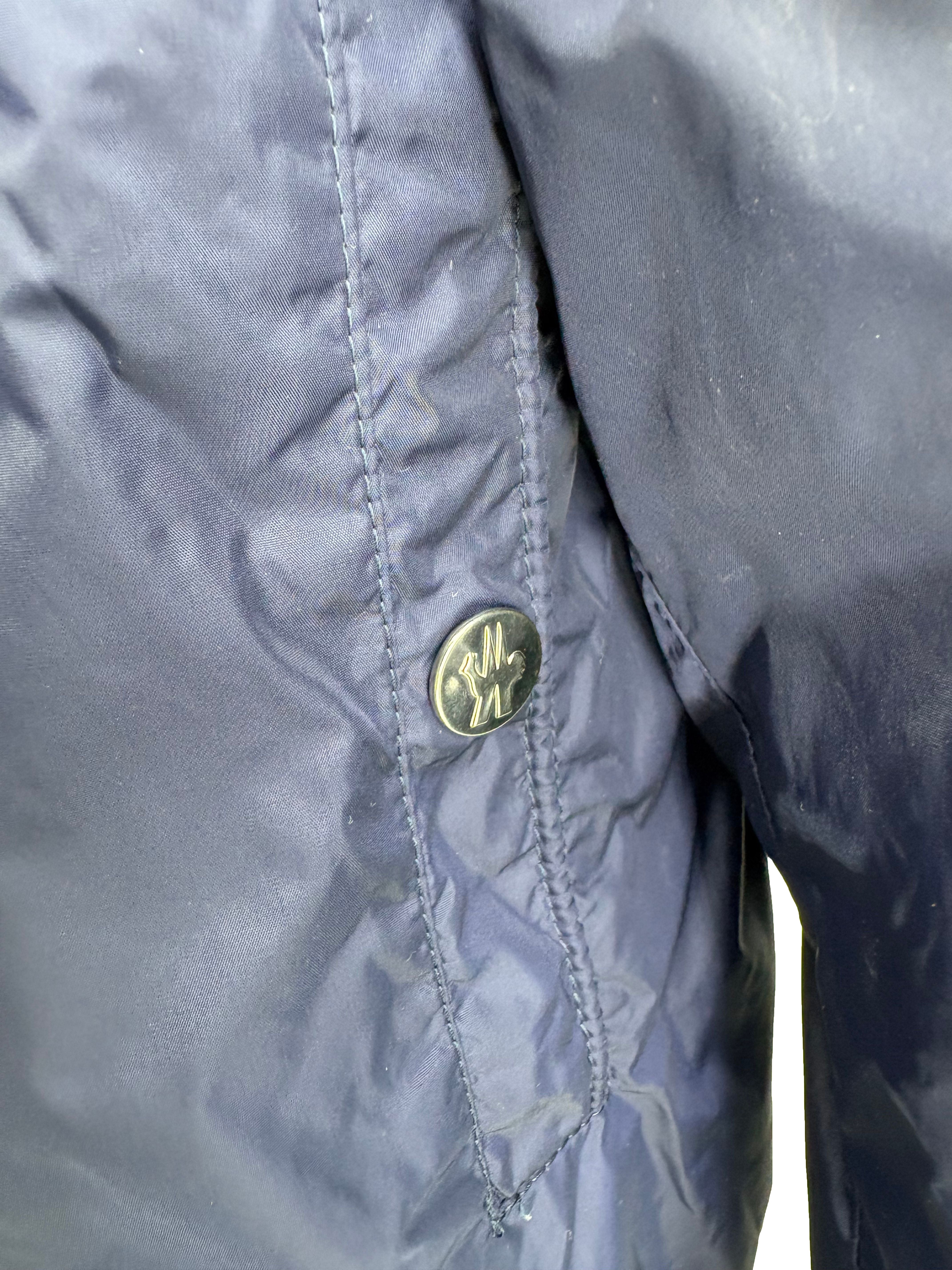 Moncler Logo Cretes Reversible Jacket - Navy Moncler