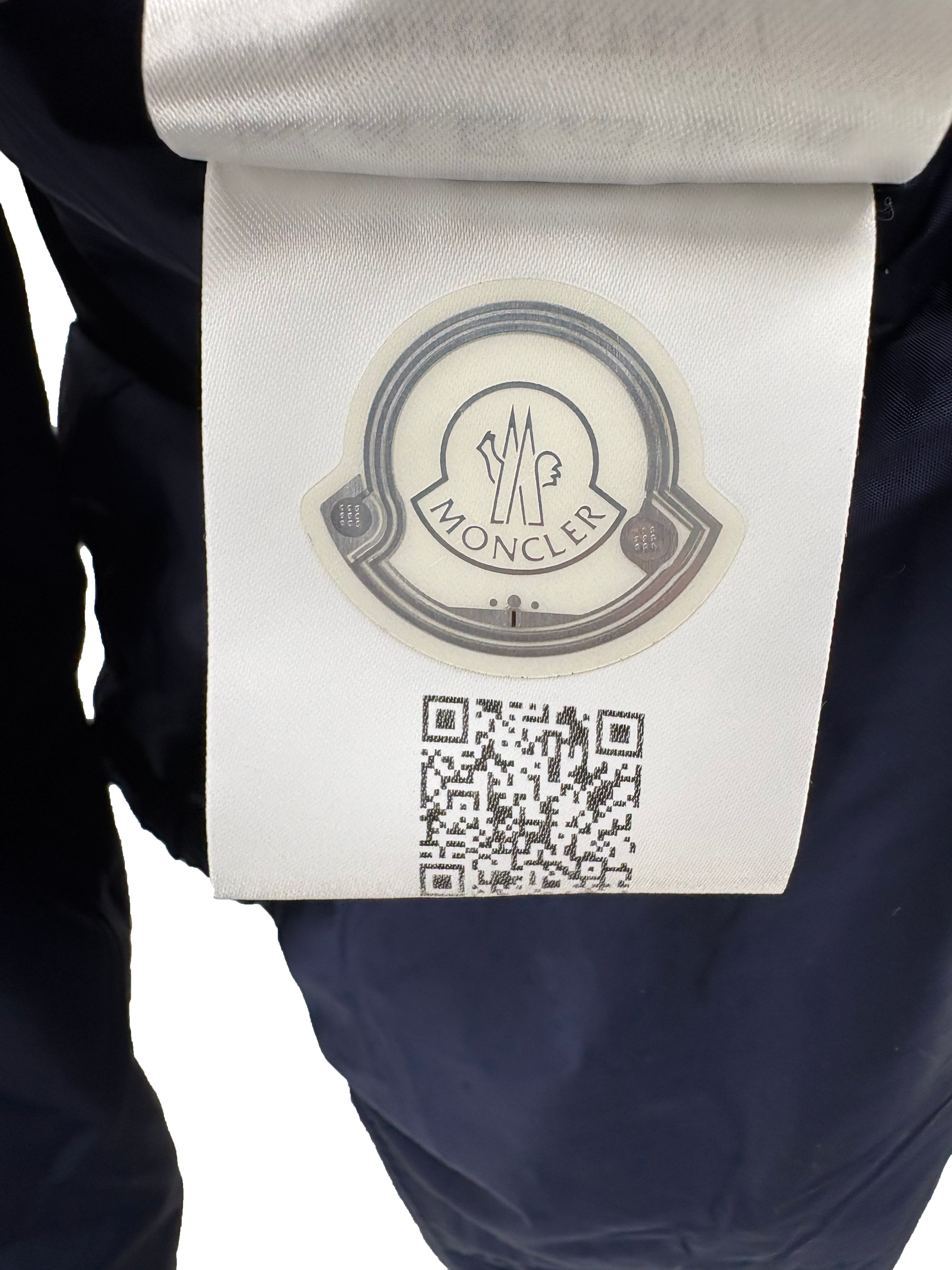 Moncler Logo Cretes Reversible Jacket - Navy Moncler