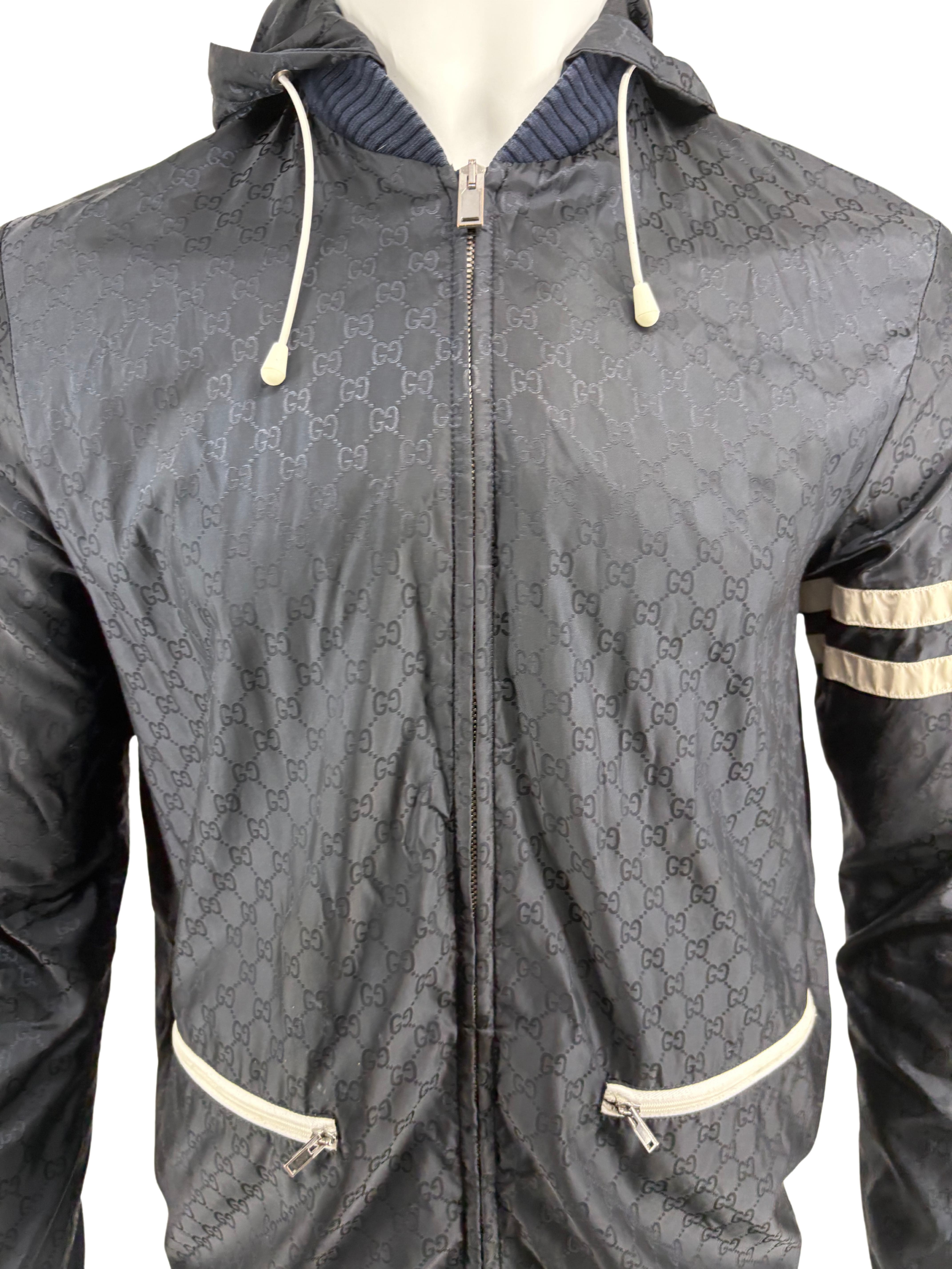 Gucci GG Nylon Jacket - Navy Gucci