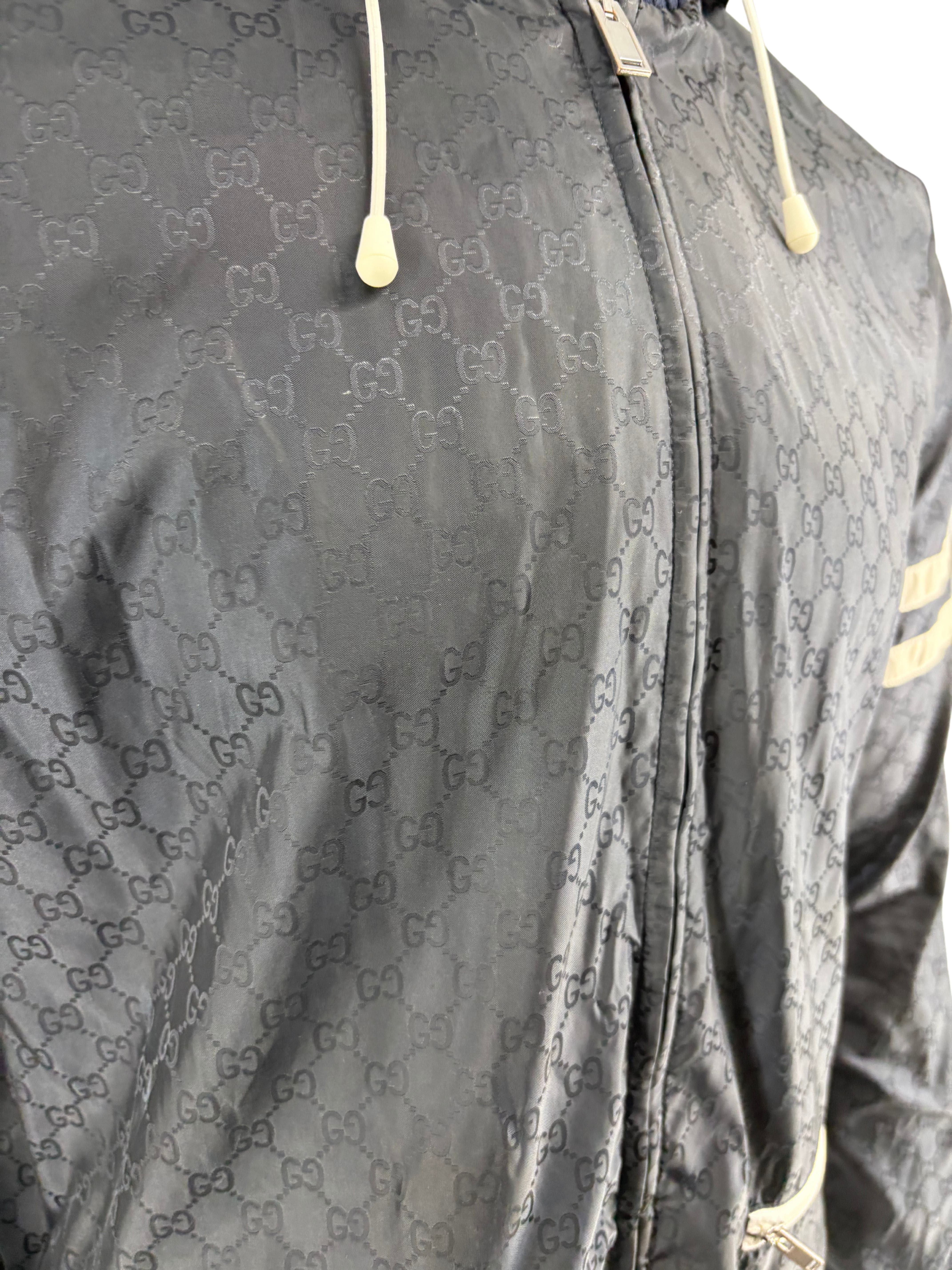 Gucci GG Nylon Jacket - Navy Gucci