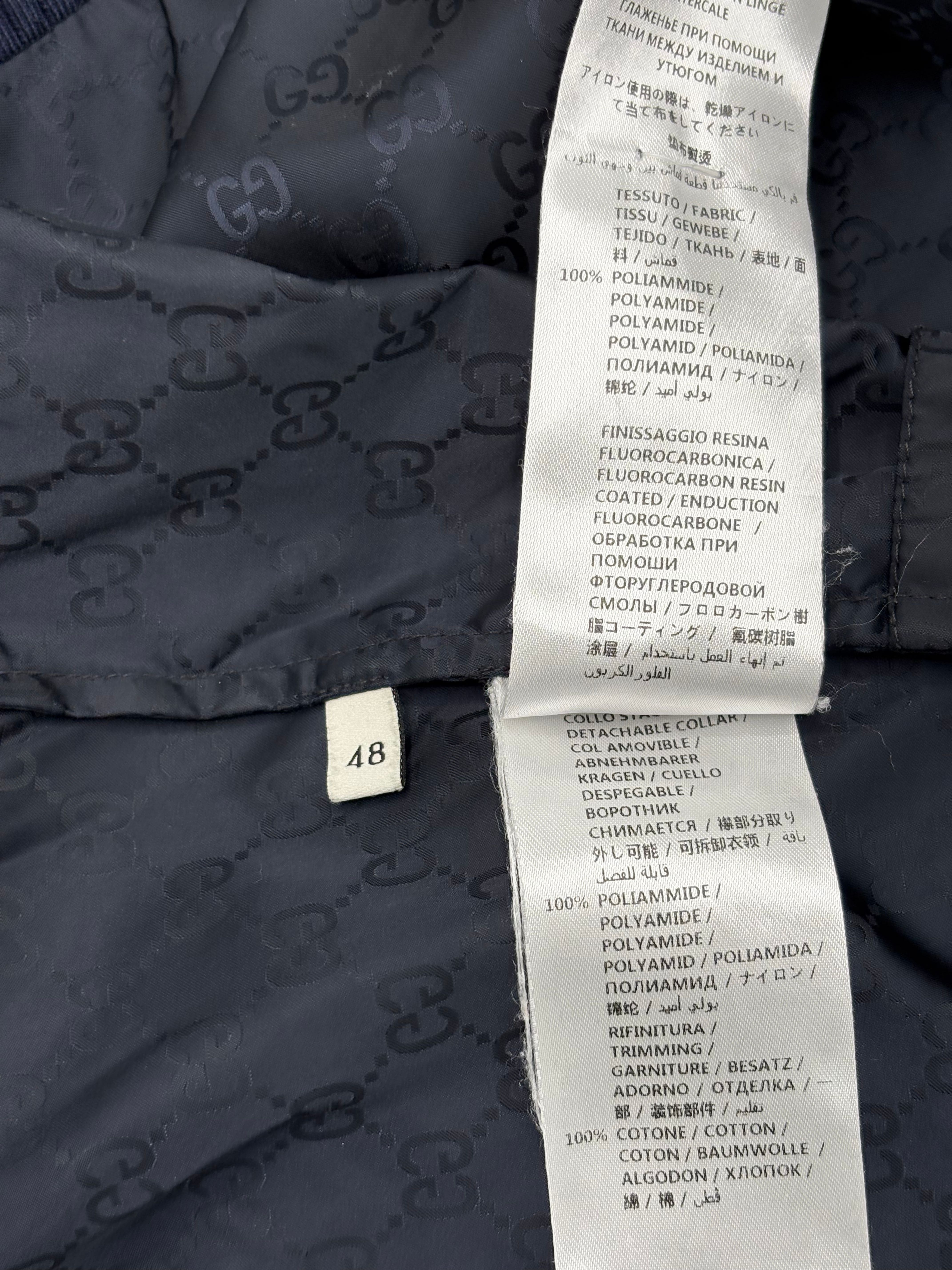 Gucci GG Nylon Jacket - Navy Gucci