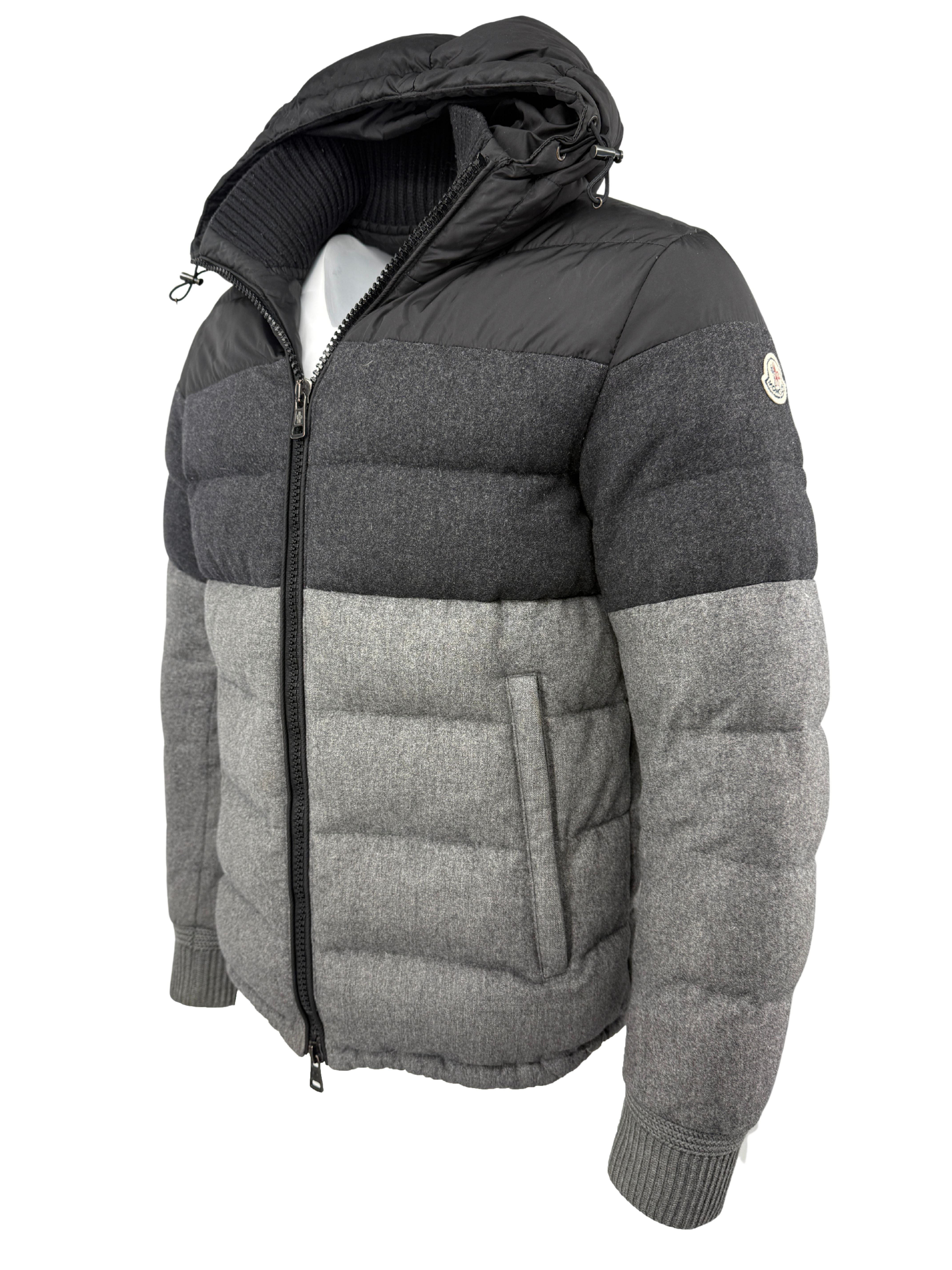 Moncler Harvey Down Jacket - Grey Moncler