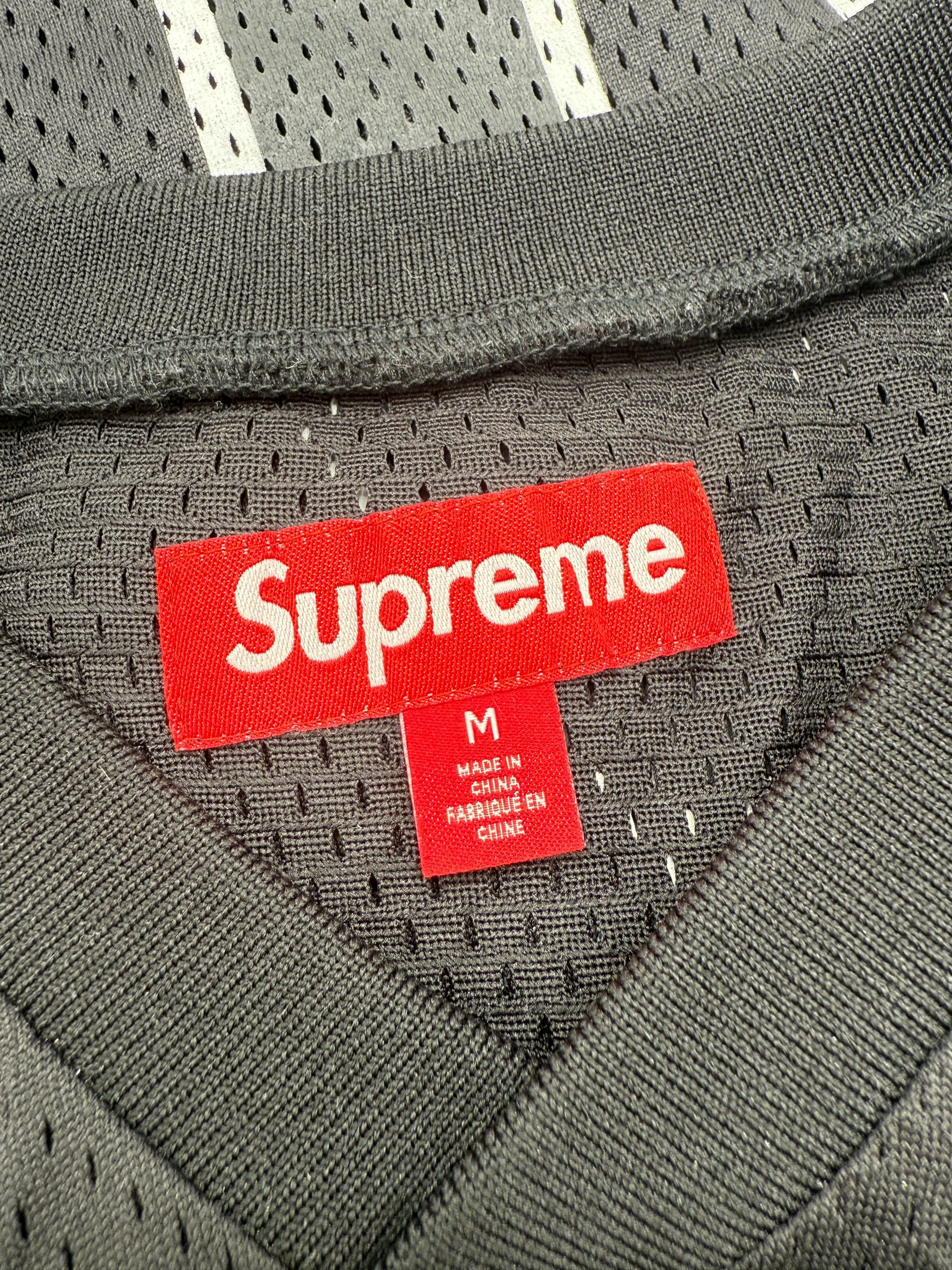 Supreme Spiderweb Jersey - Black Supreme