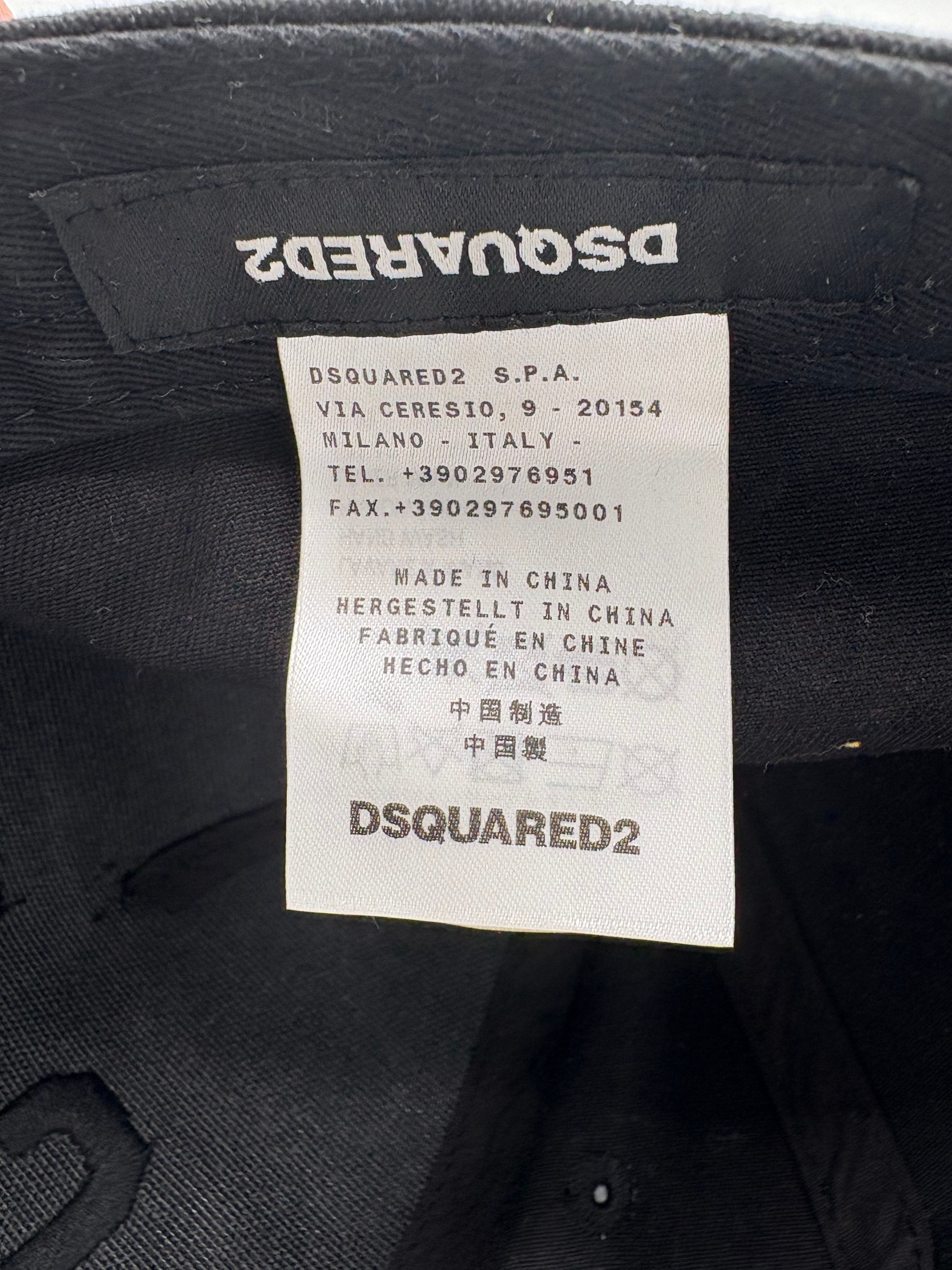 Dsquared2 Icon Cap -Black Dsquared2