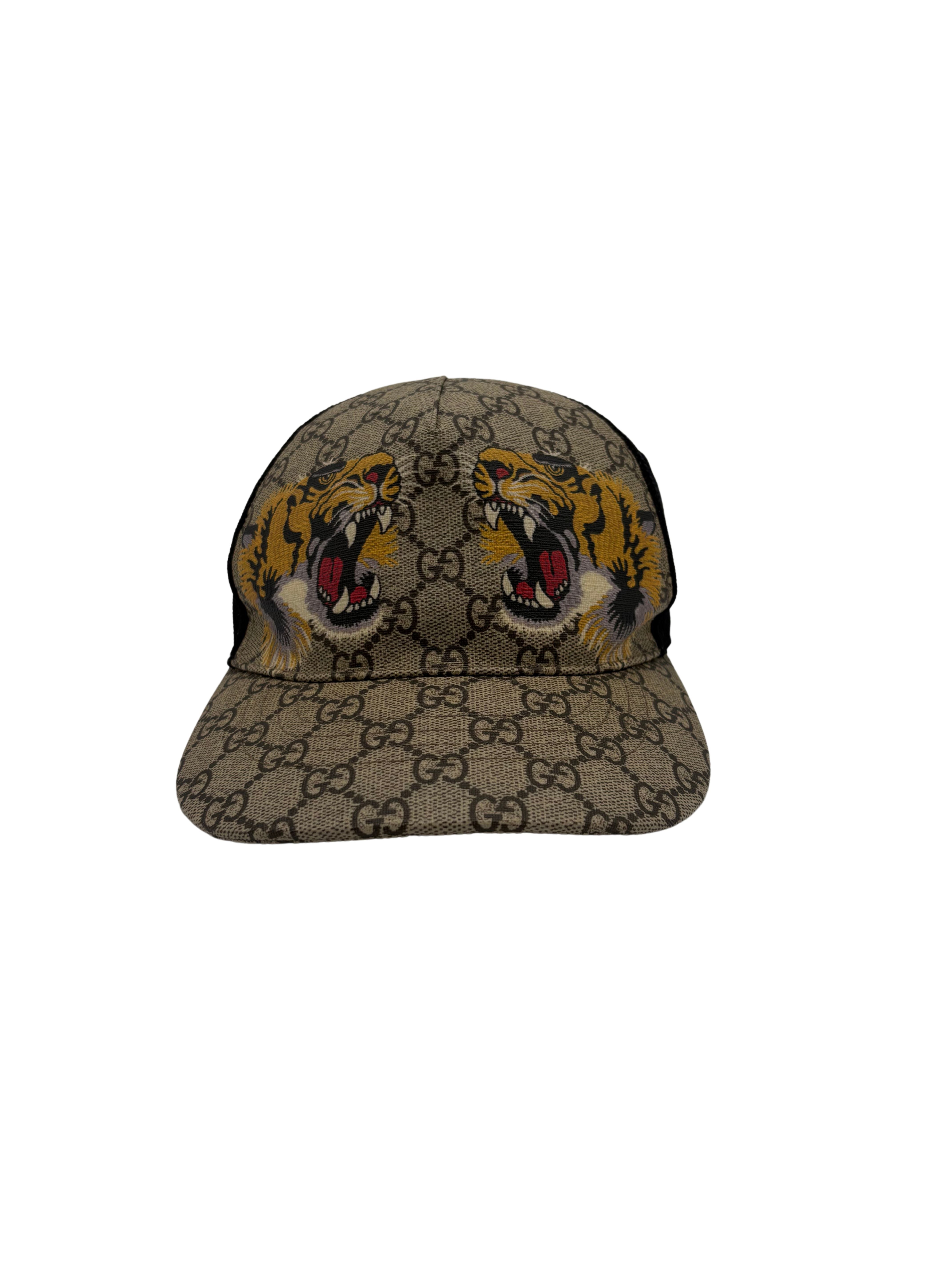 Gucci GG Logo Monogram Tiger Cap Gucci