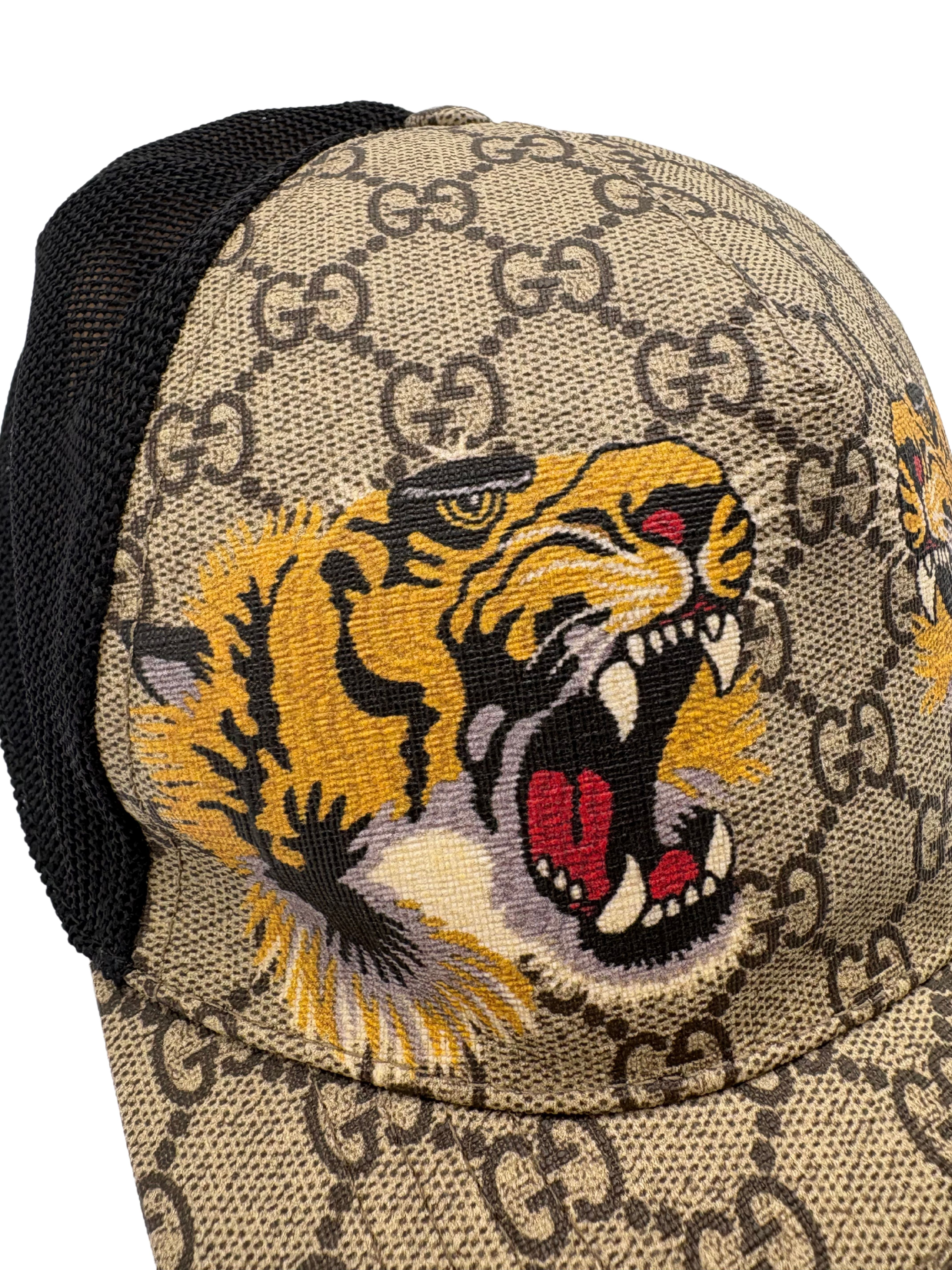 Gucci GG Logo Monogram Tiger Cap Gucci