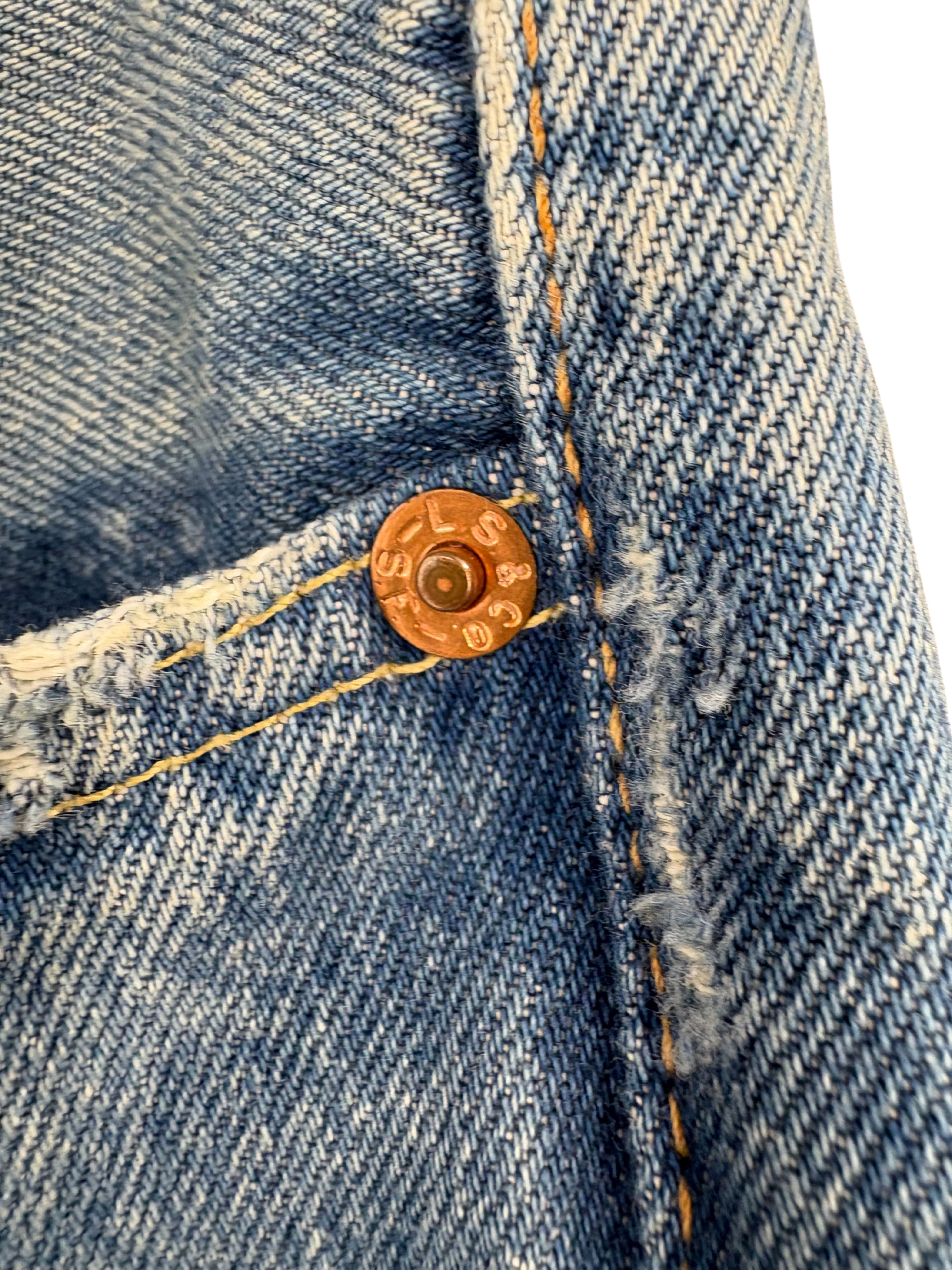 Denim Tears x Virgil Abloh "Message in a Tear" Printed Jeans