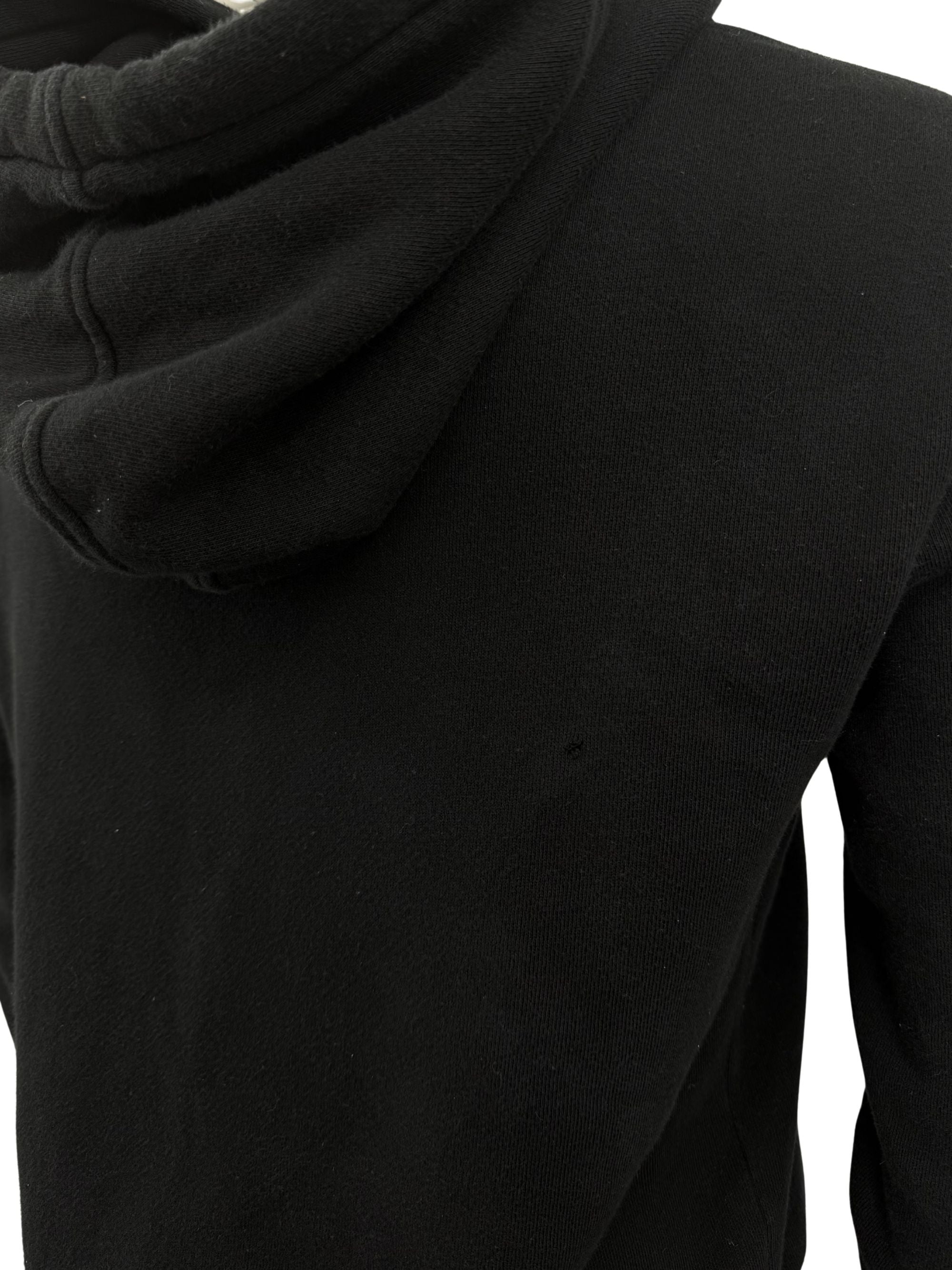 Gucci GG Logo Print Hoodie - Black