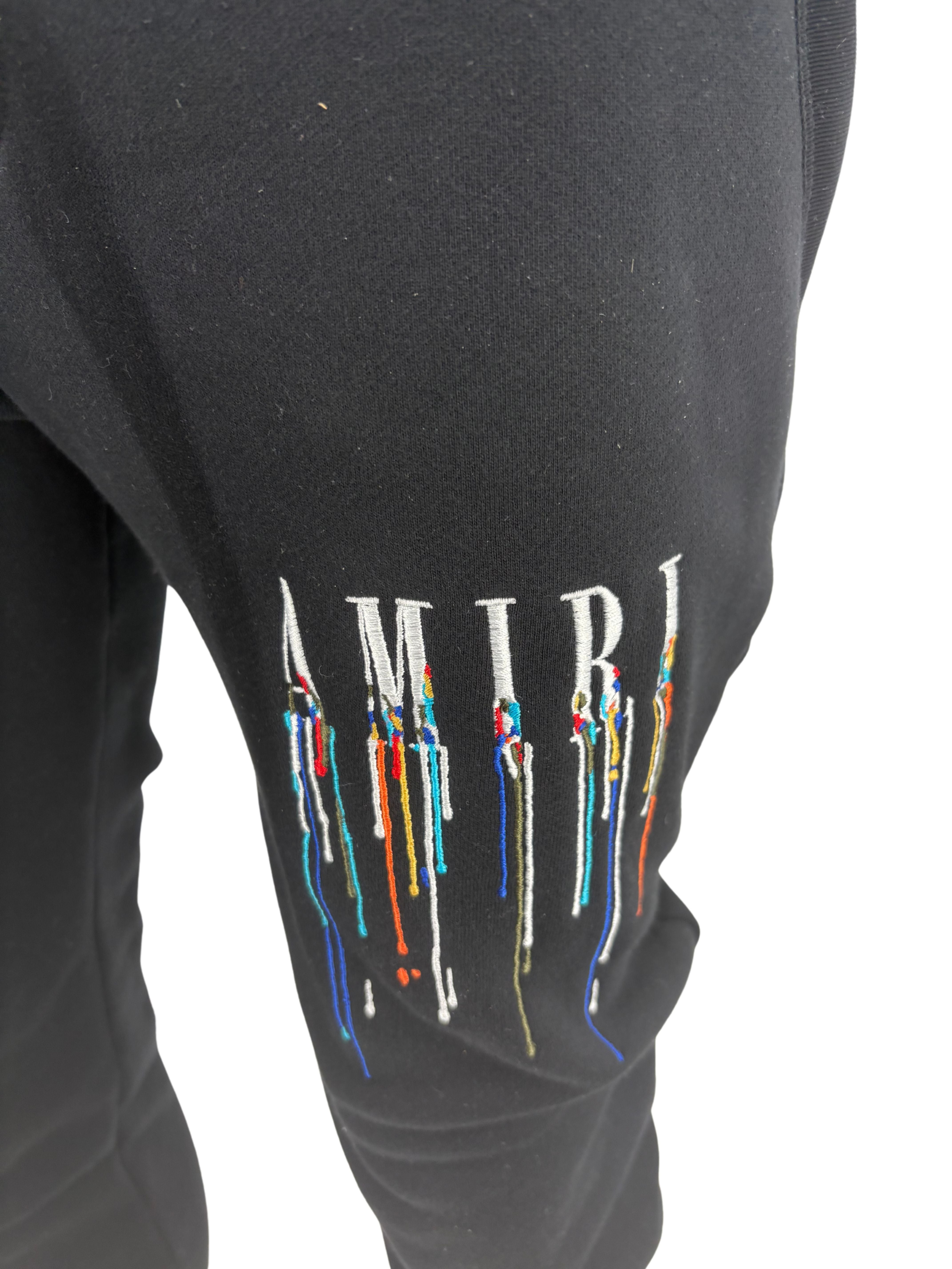 AMIRI Paint Drip Core Logo Tracksuit - Black