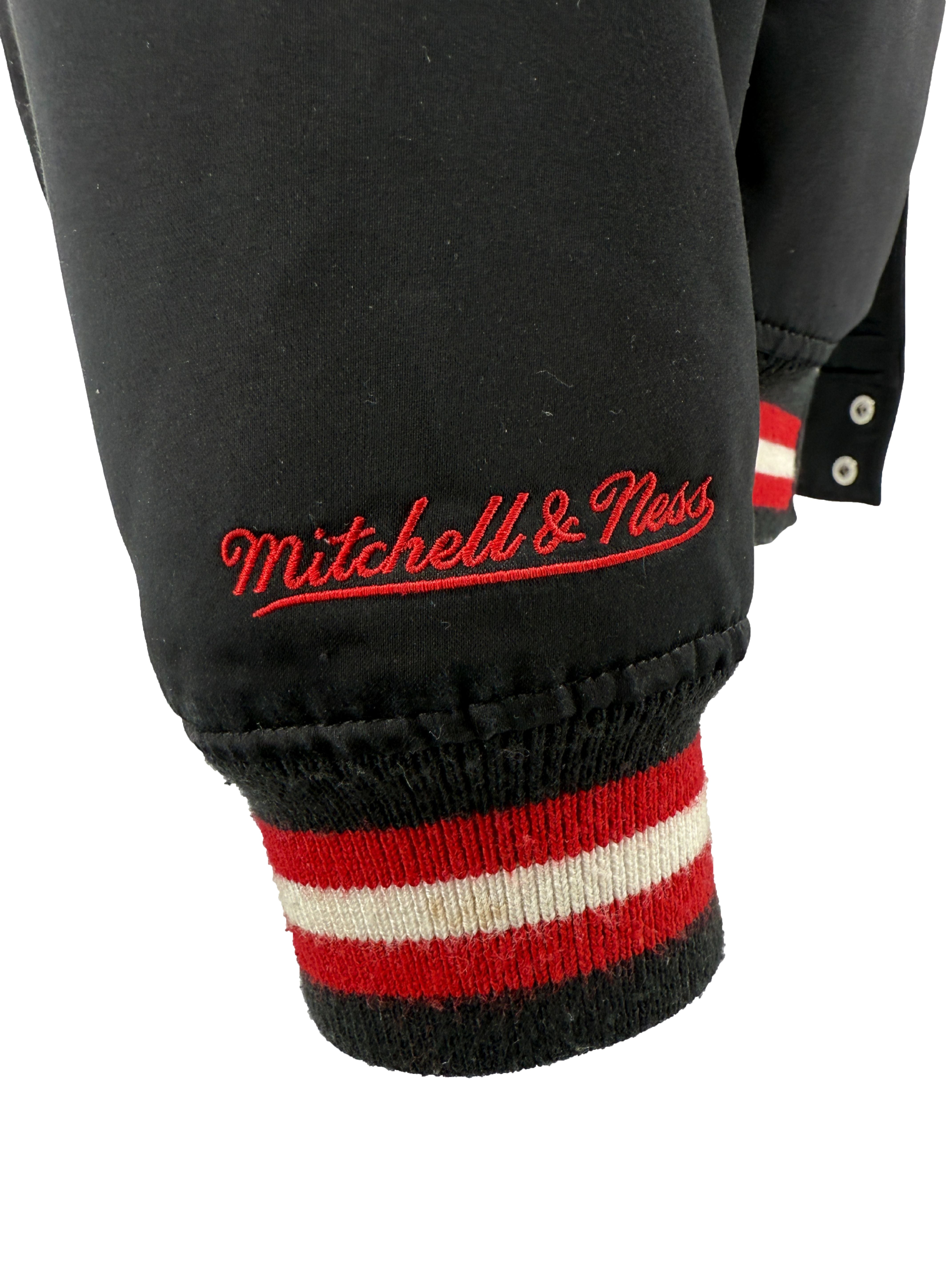 Supreme Mitchell & Ness Varsity Jacket - Black Supreme