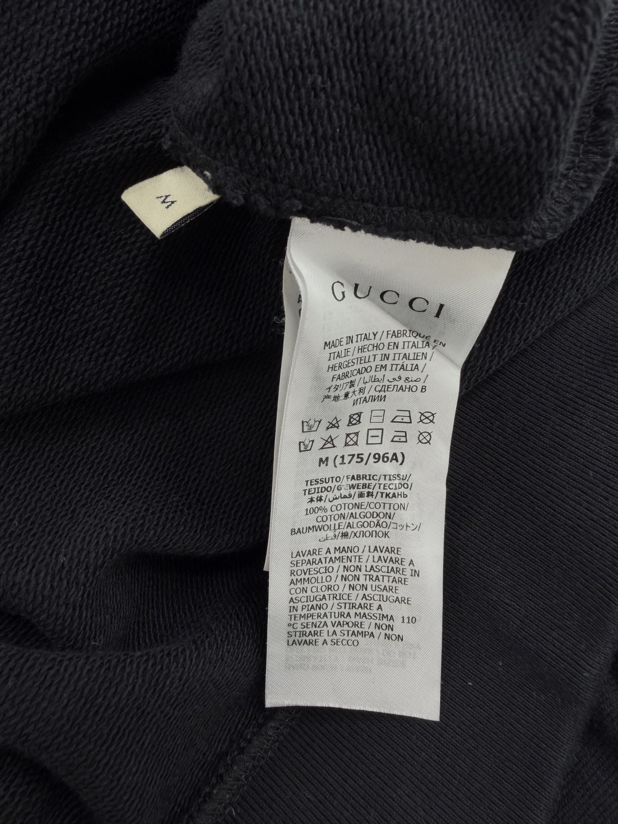 Gucci Interlocking G Star Hoodie - Black Gucci