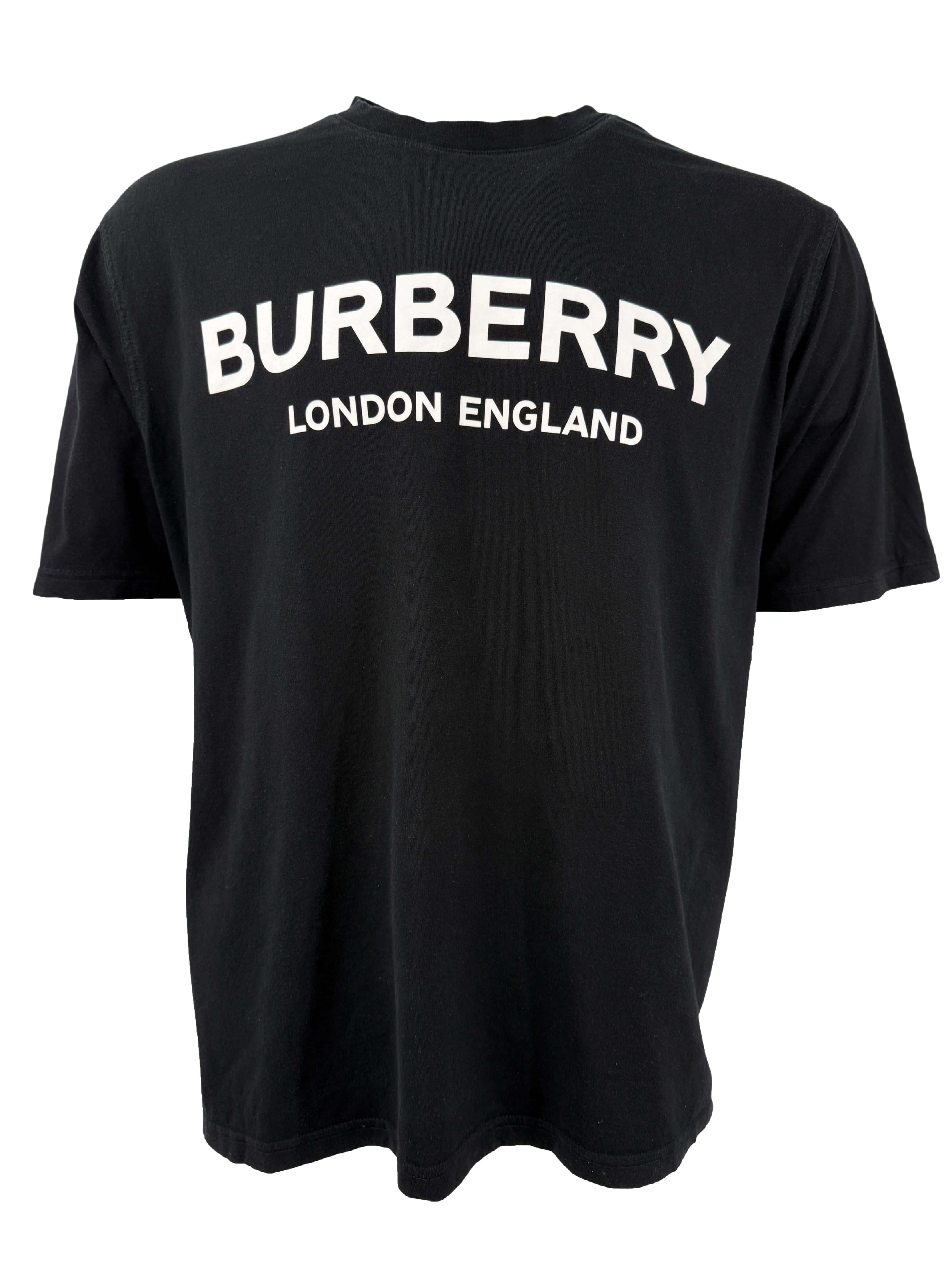 Burberry England Logo T-shirt - Black