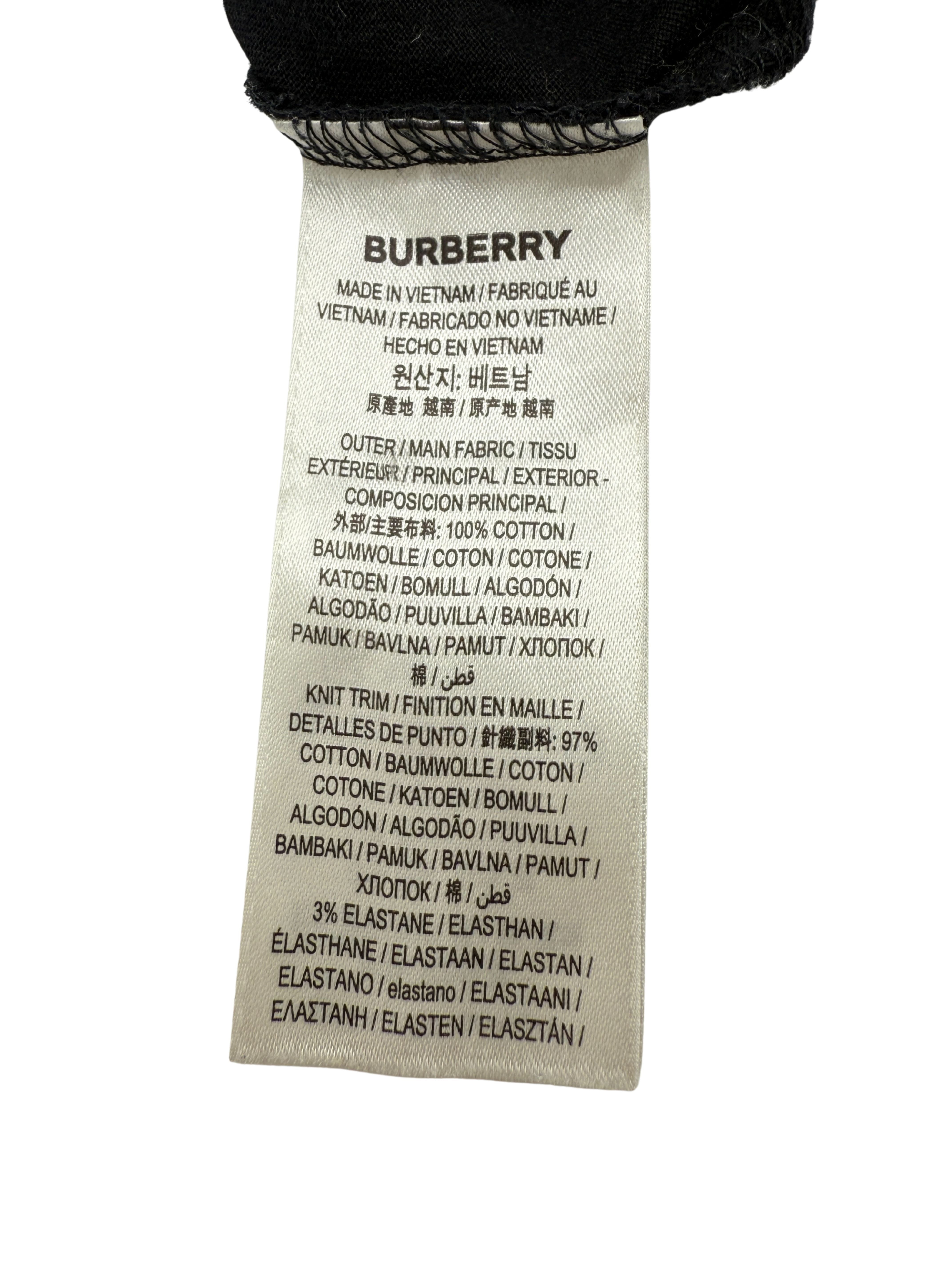 Burberry England Logo T-shirt - Black Burberry
