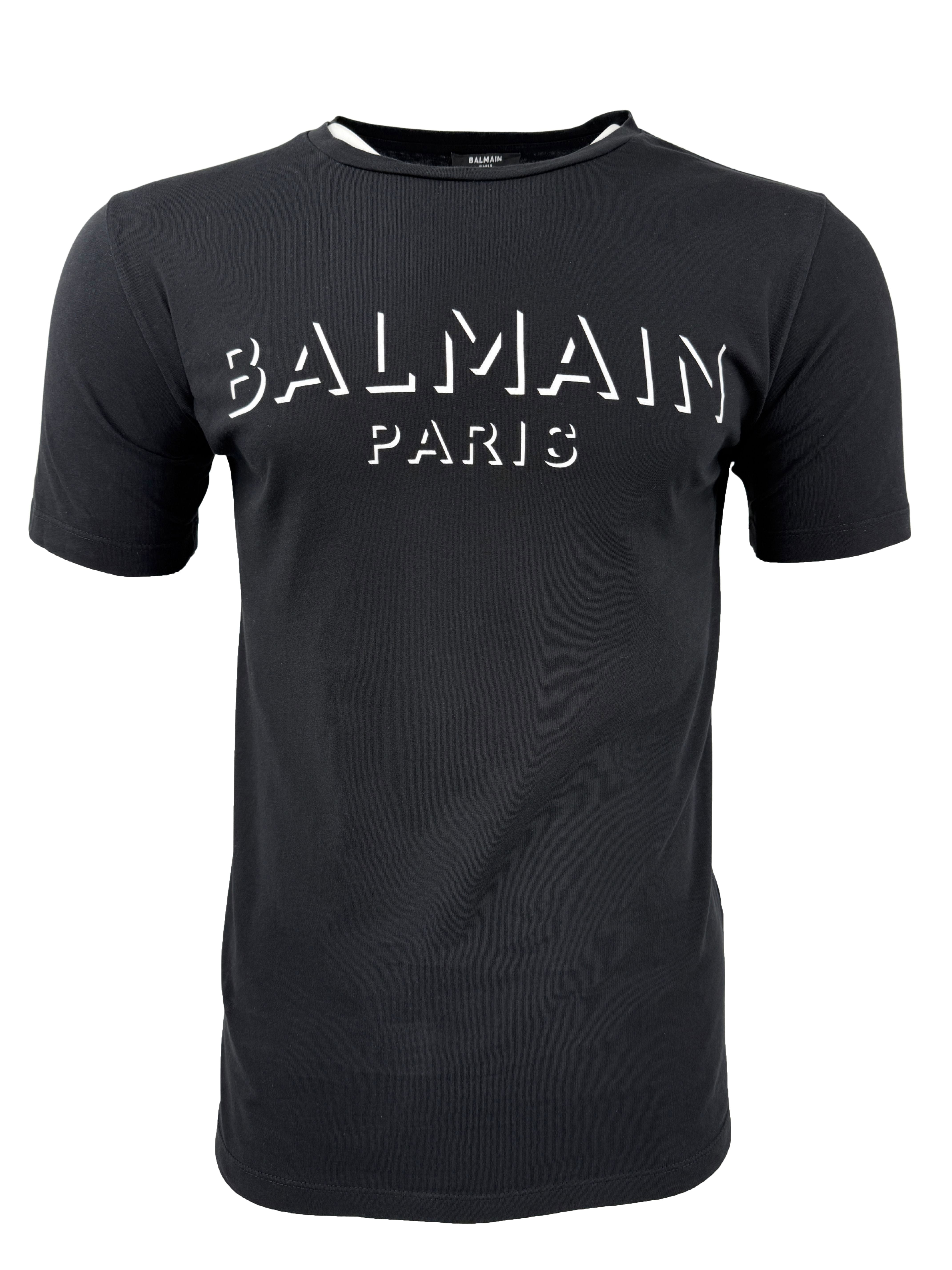Balmain Logo T-shirt - Black Balmain