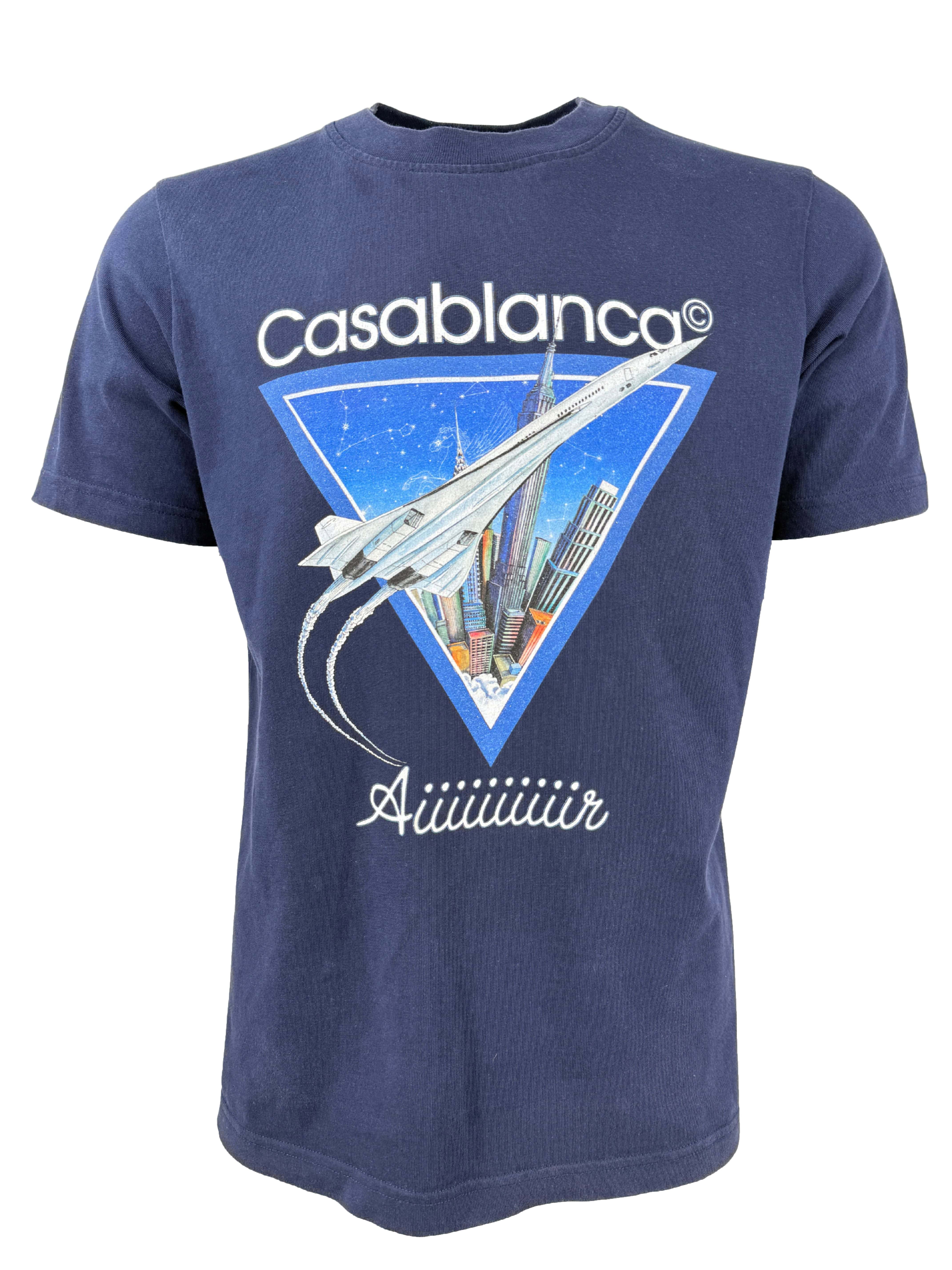 Casablanca Air Concorde T-shirt - Blue Casablanca