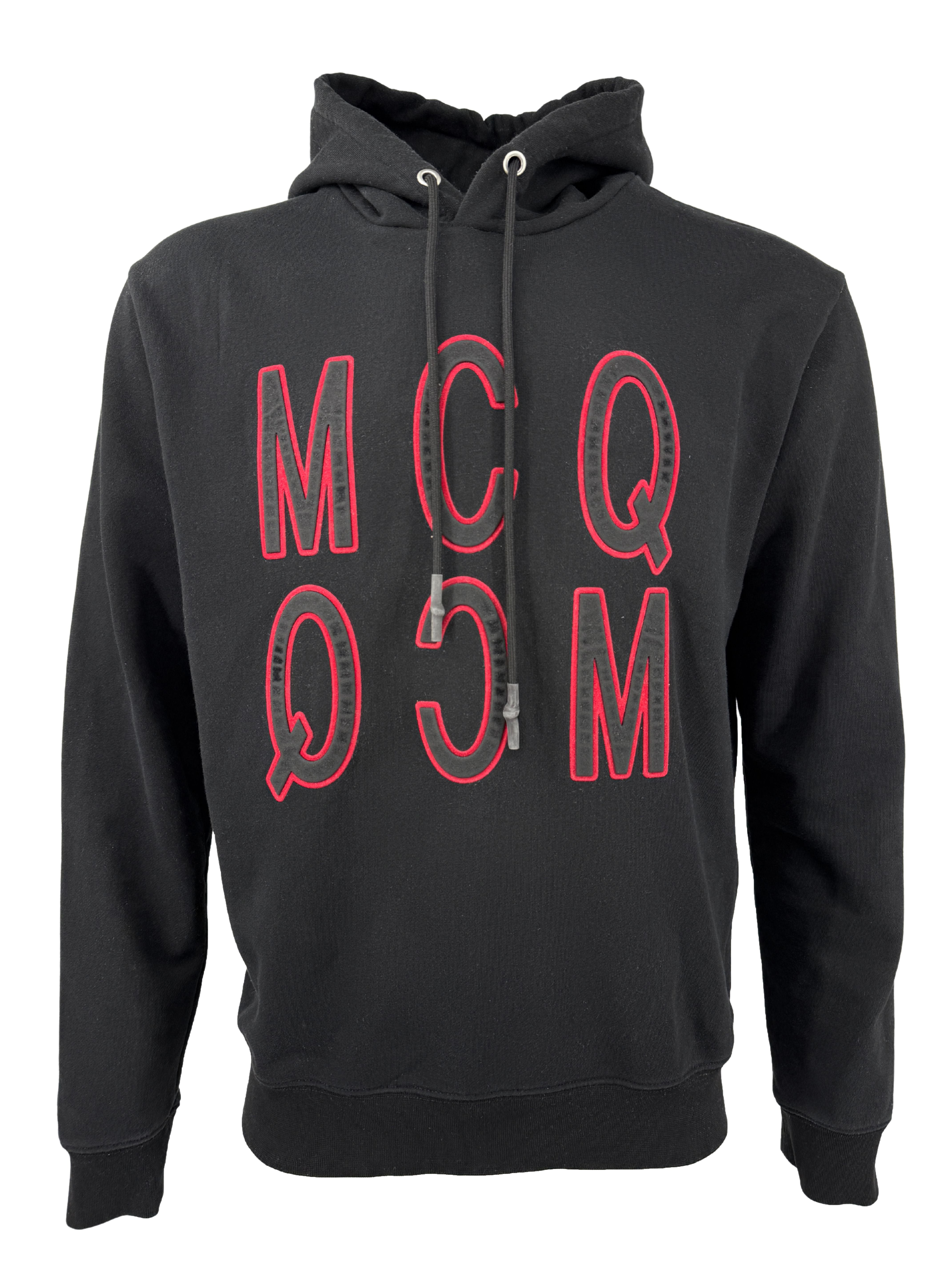 Alexander McQueen MCQ Logo Hoodie - Black