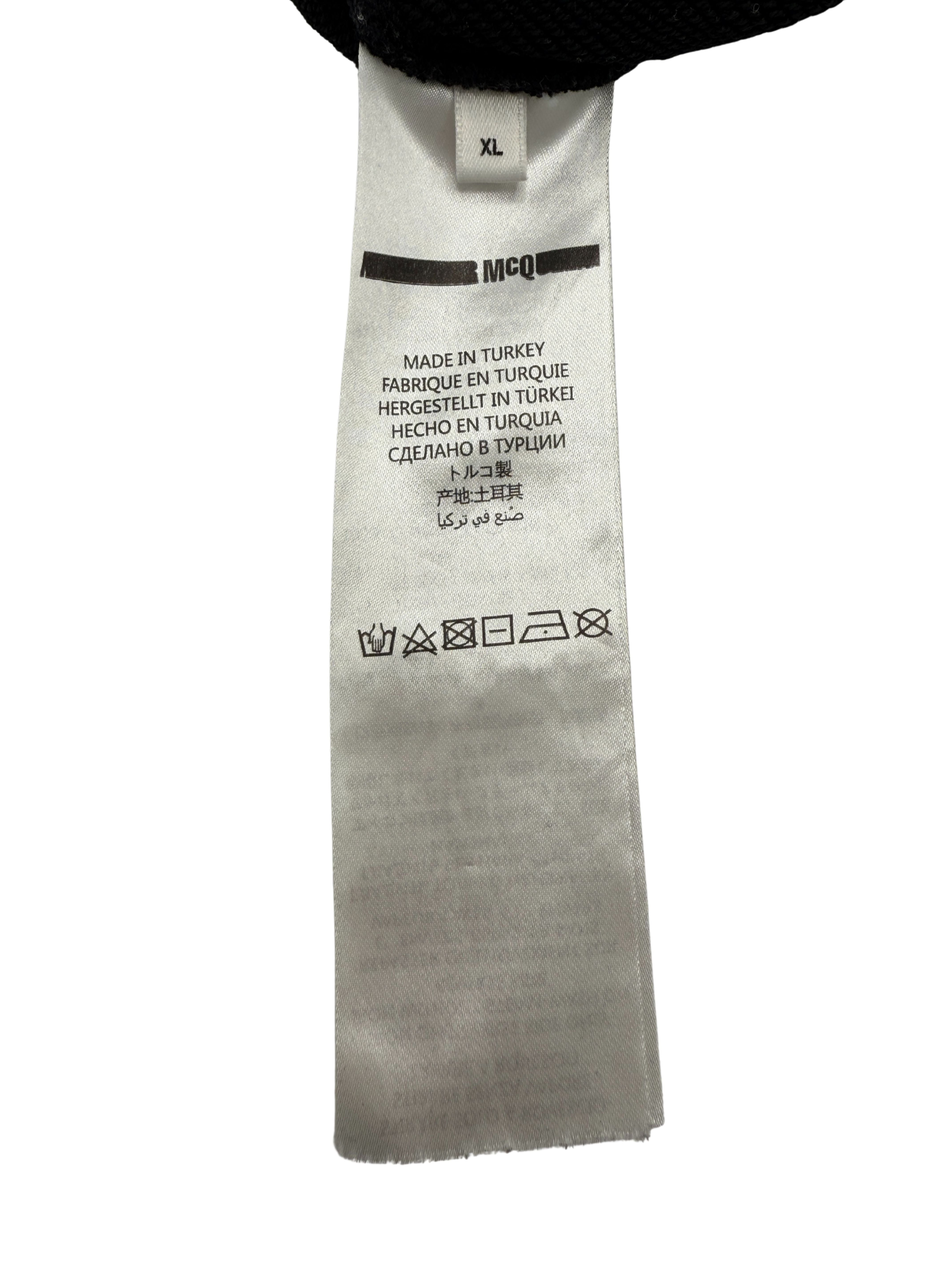 Alexander McQueen MCQ Logo Hoodie - Black