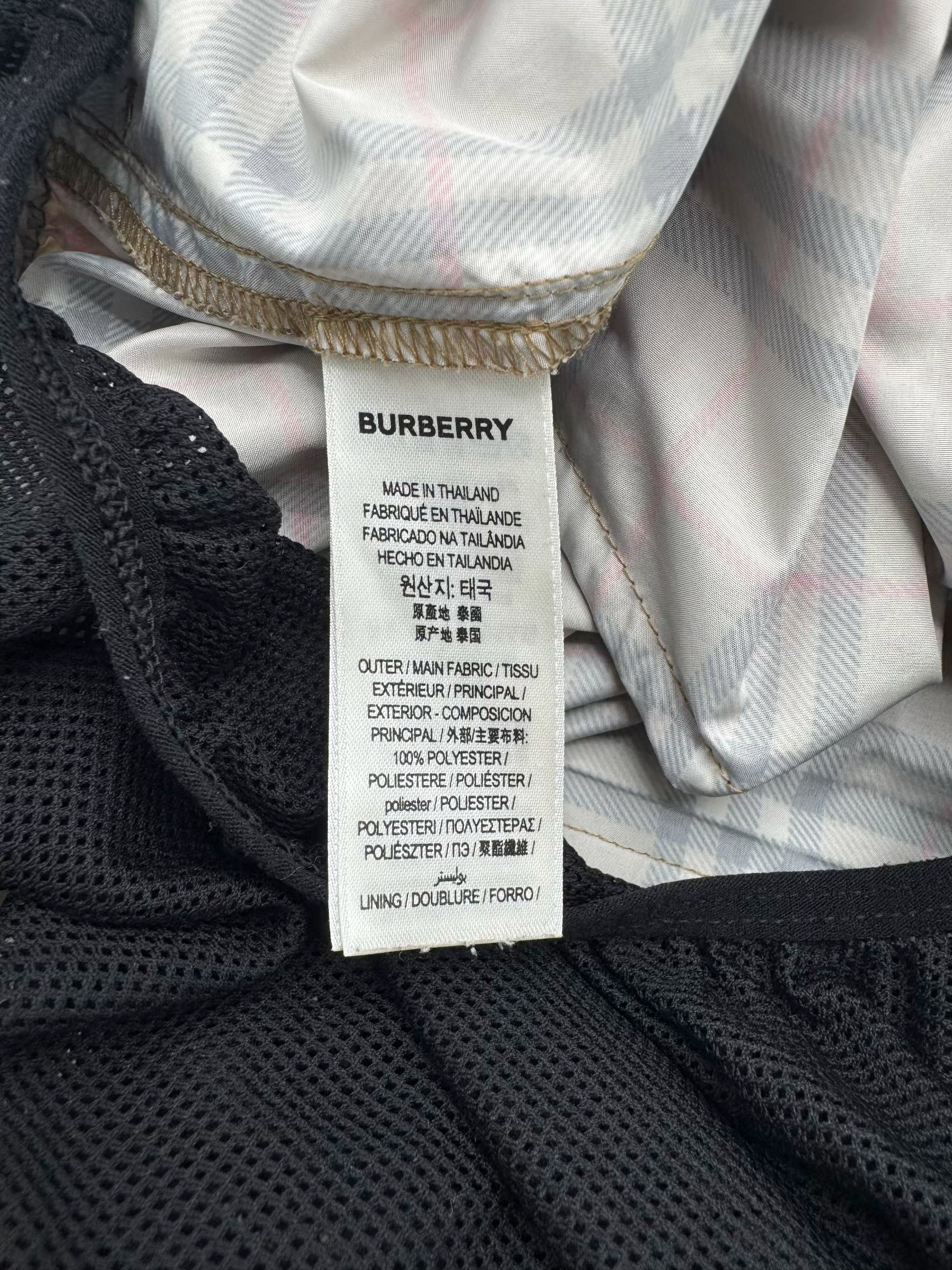Burberry Check Swim Shorts - Beige Burberry