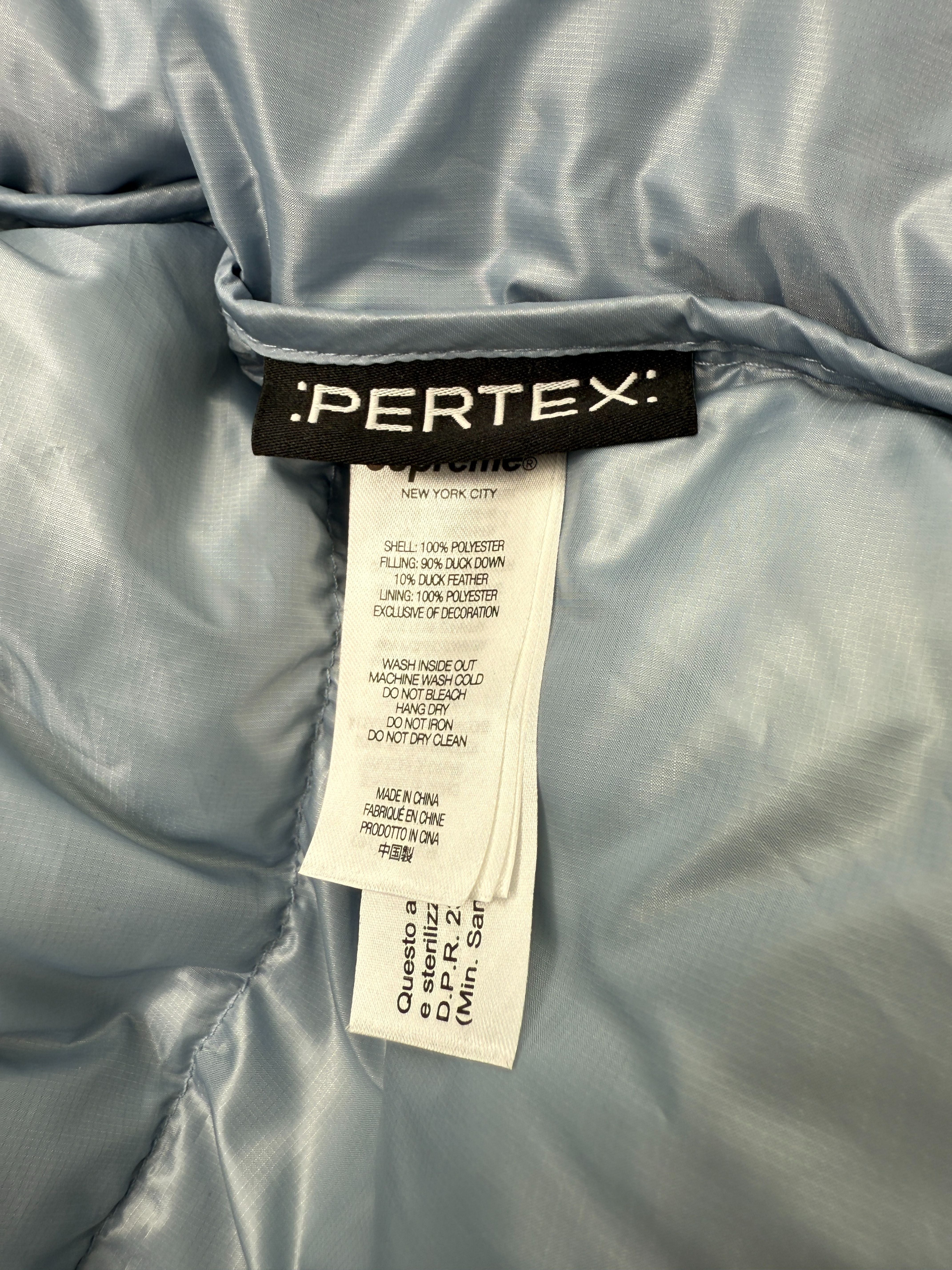 Supreme 700-Fill Down Jacket - Baby Blue Supreme