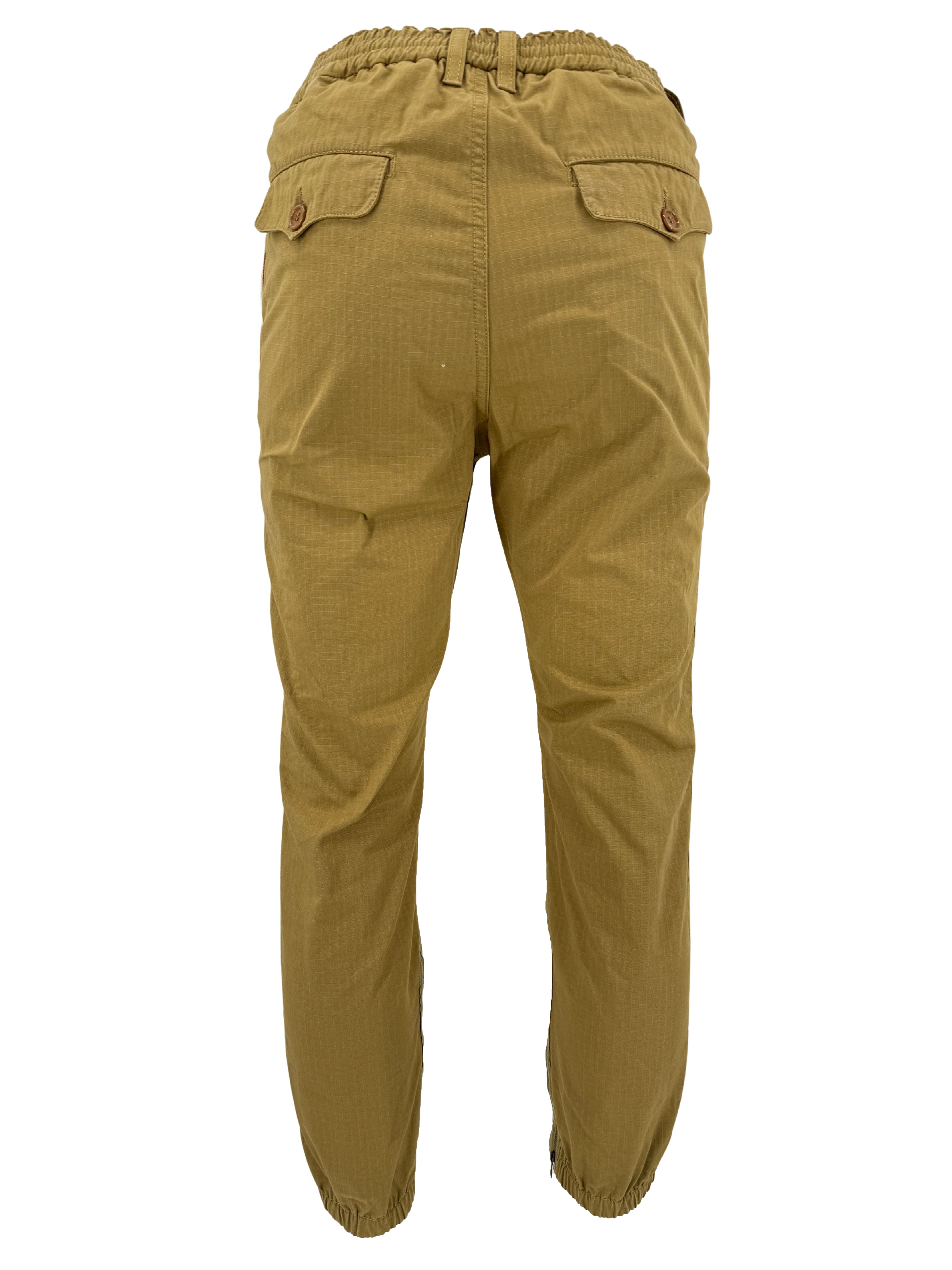 Gucci Stripe Logo Trousers - Neutral