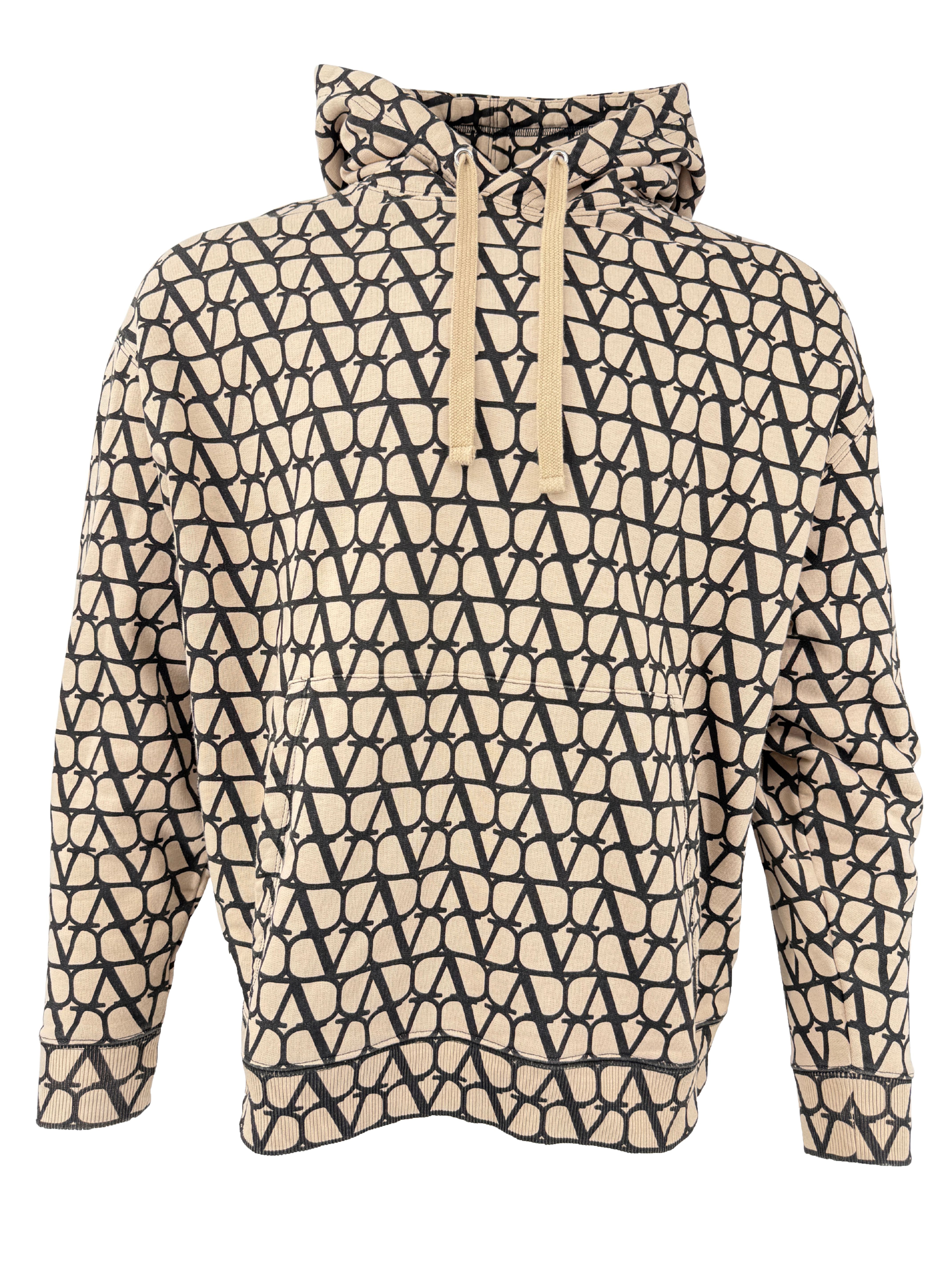 Valentino Garavani Toile Iconograph Hoodie - Brown Valentino
