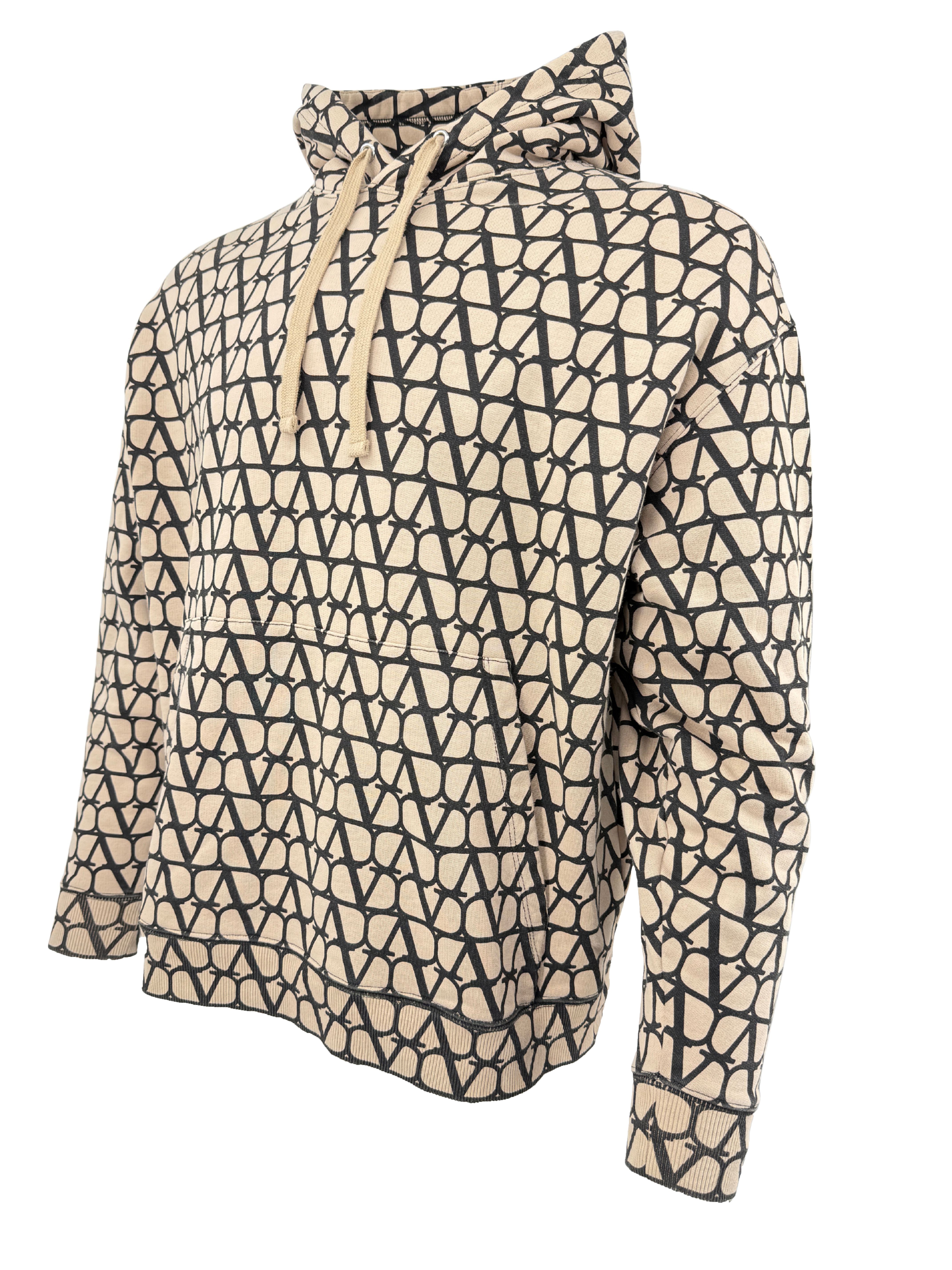 Valentino Garavani Toile Iconograph Hoodie - Brown Valentino