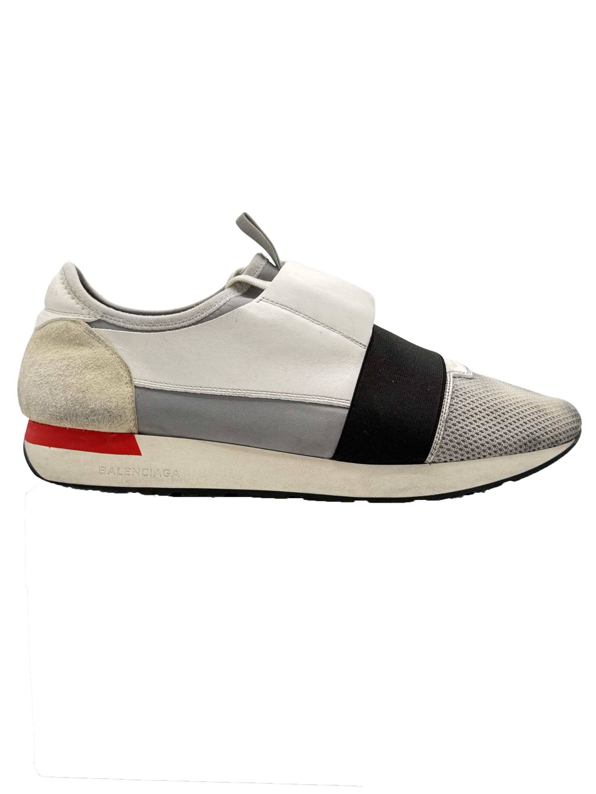 Balenciaga Race Runner Trainers - White