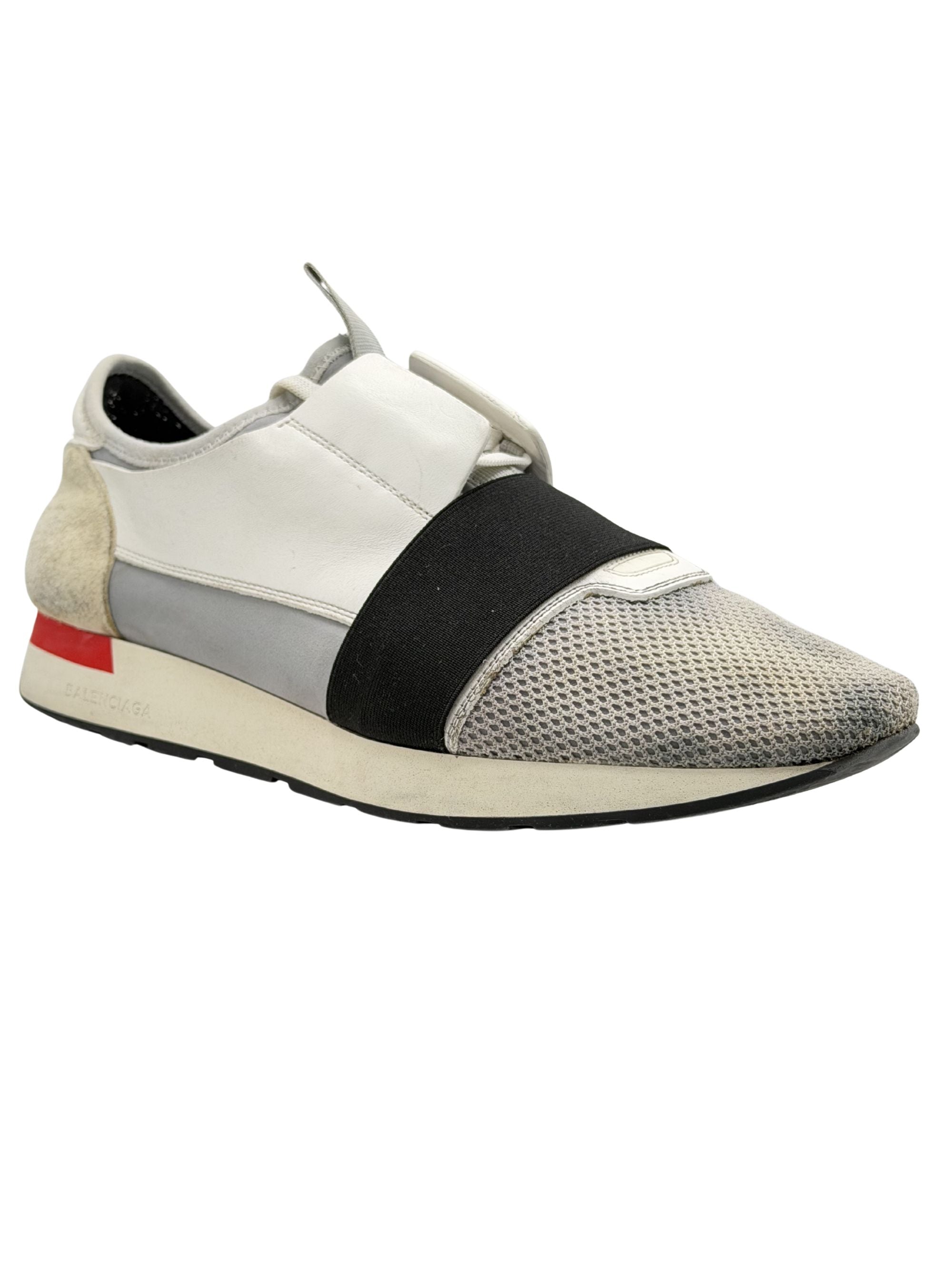 Balenciaga Race Runner Trainers - White