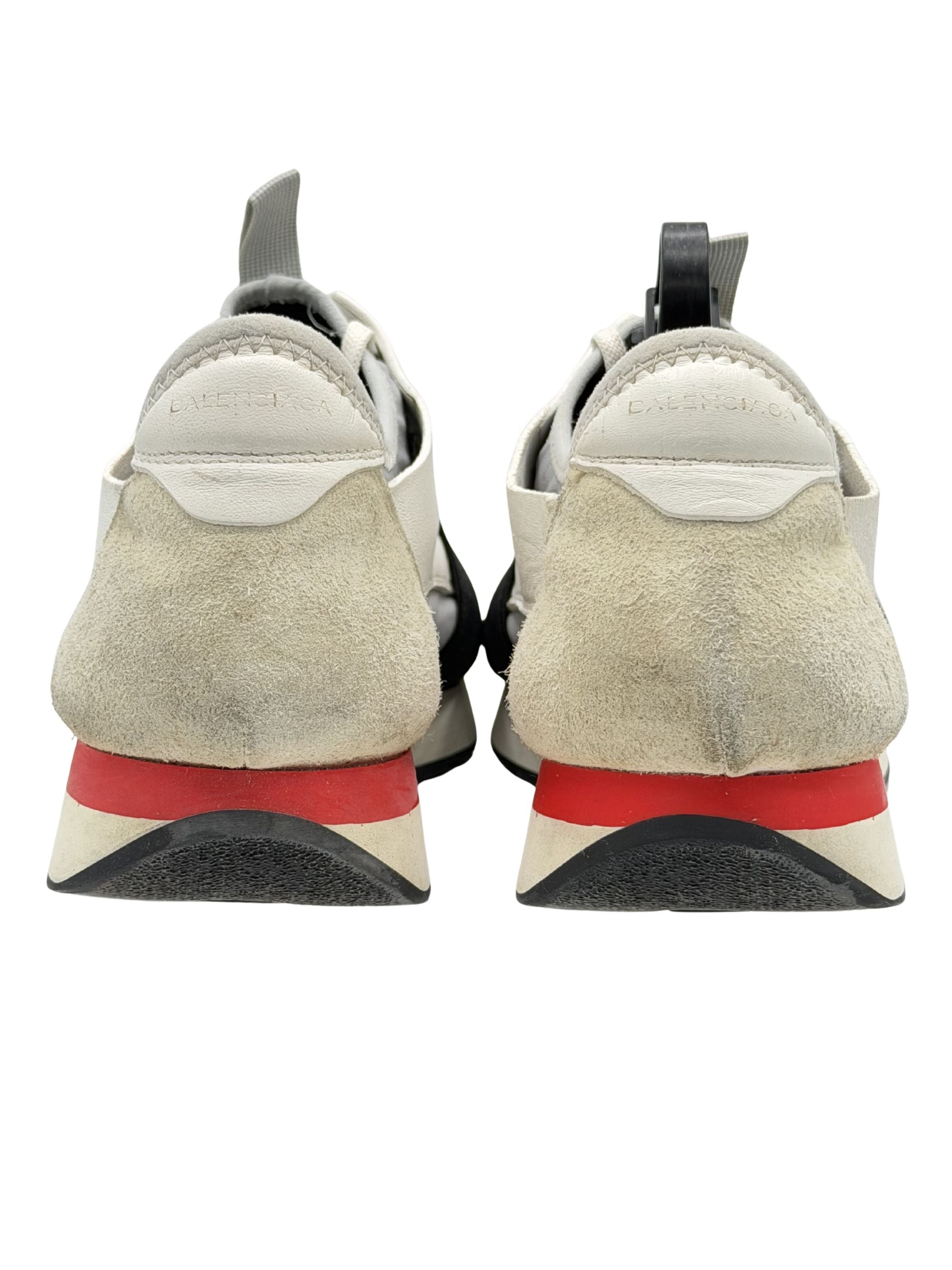 Balenciaga Race Runner Trainers - White