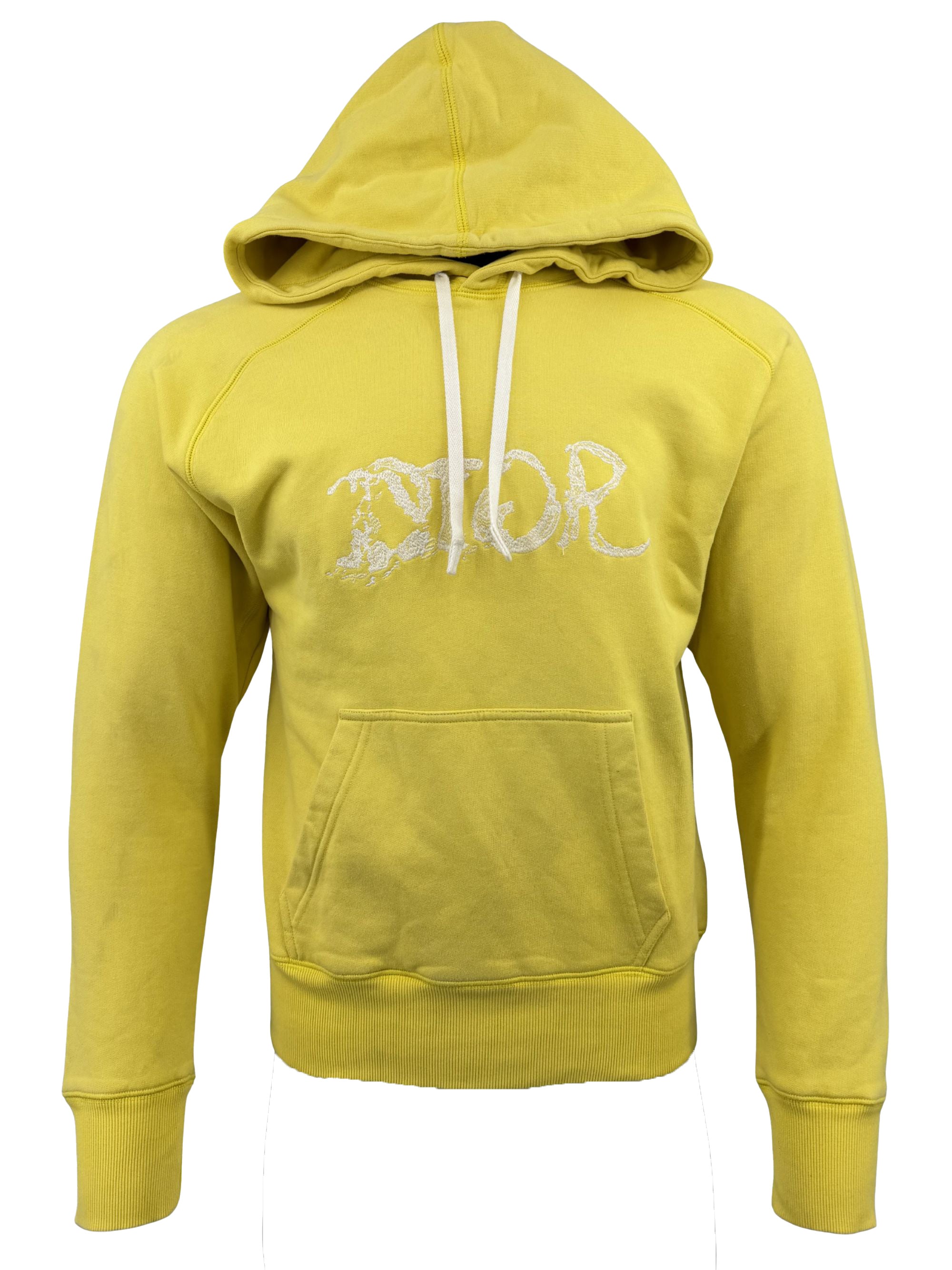 Dior X Peter Diog Logo Hoodie - Yellow