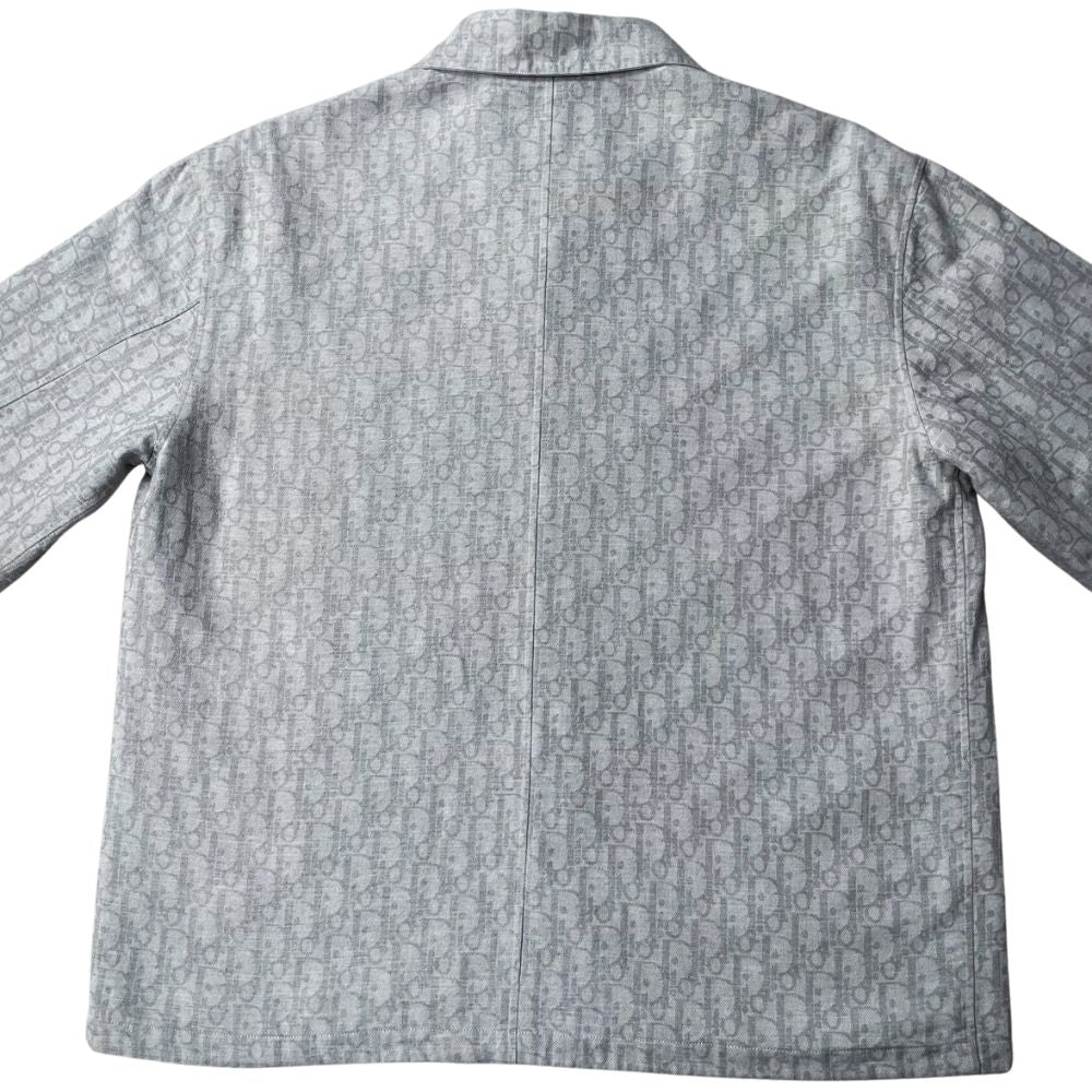 Dior Padded Lining Oblique Overshirt - Grey