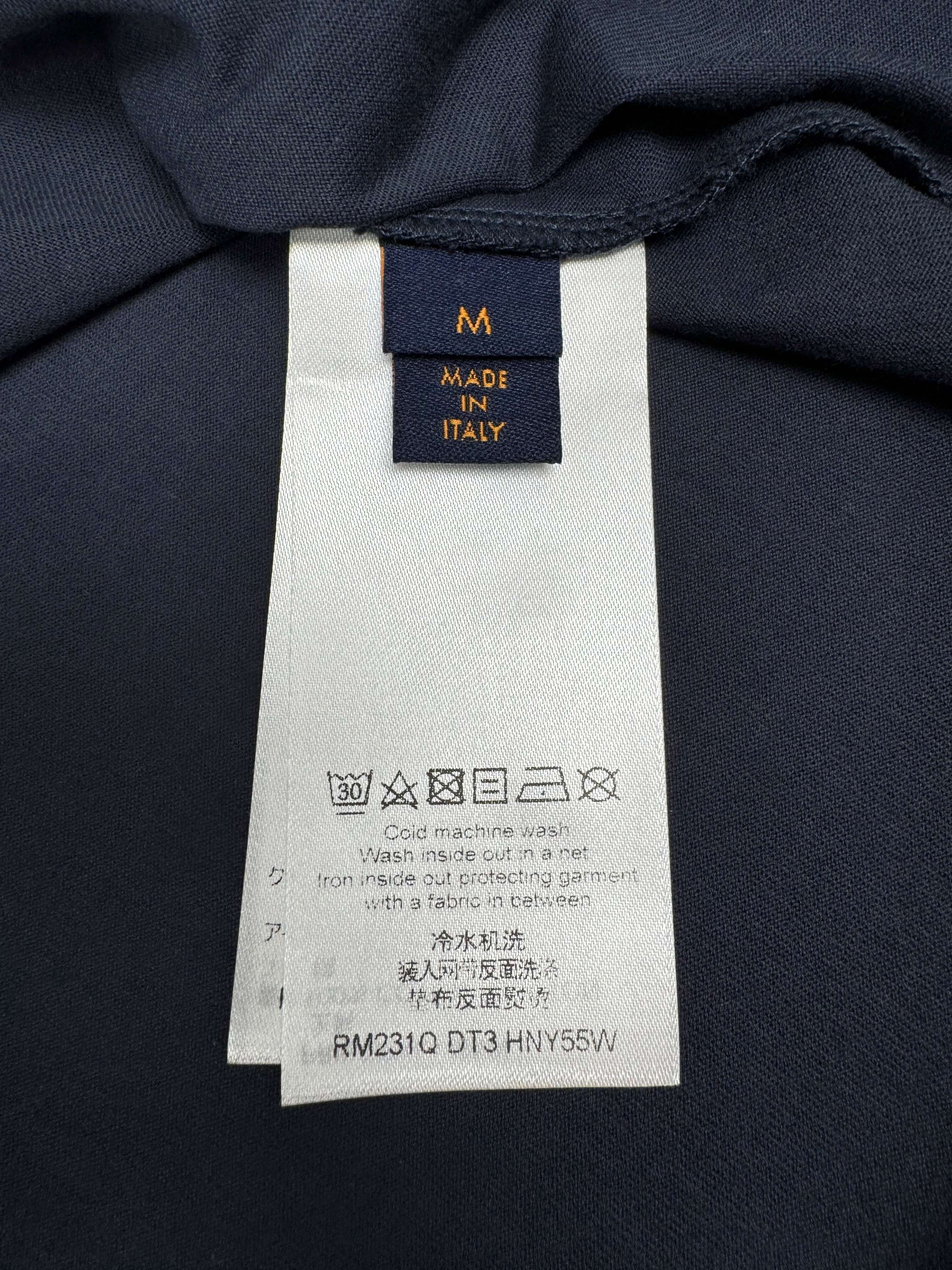 Louis Vuitton Embossed T-Shirt - Navy Louis Vuitton