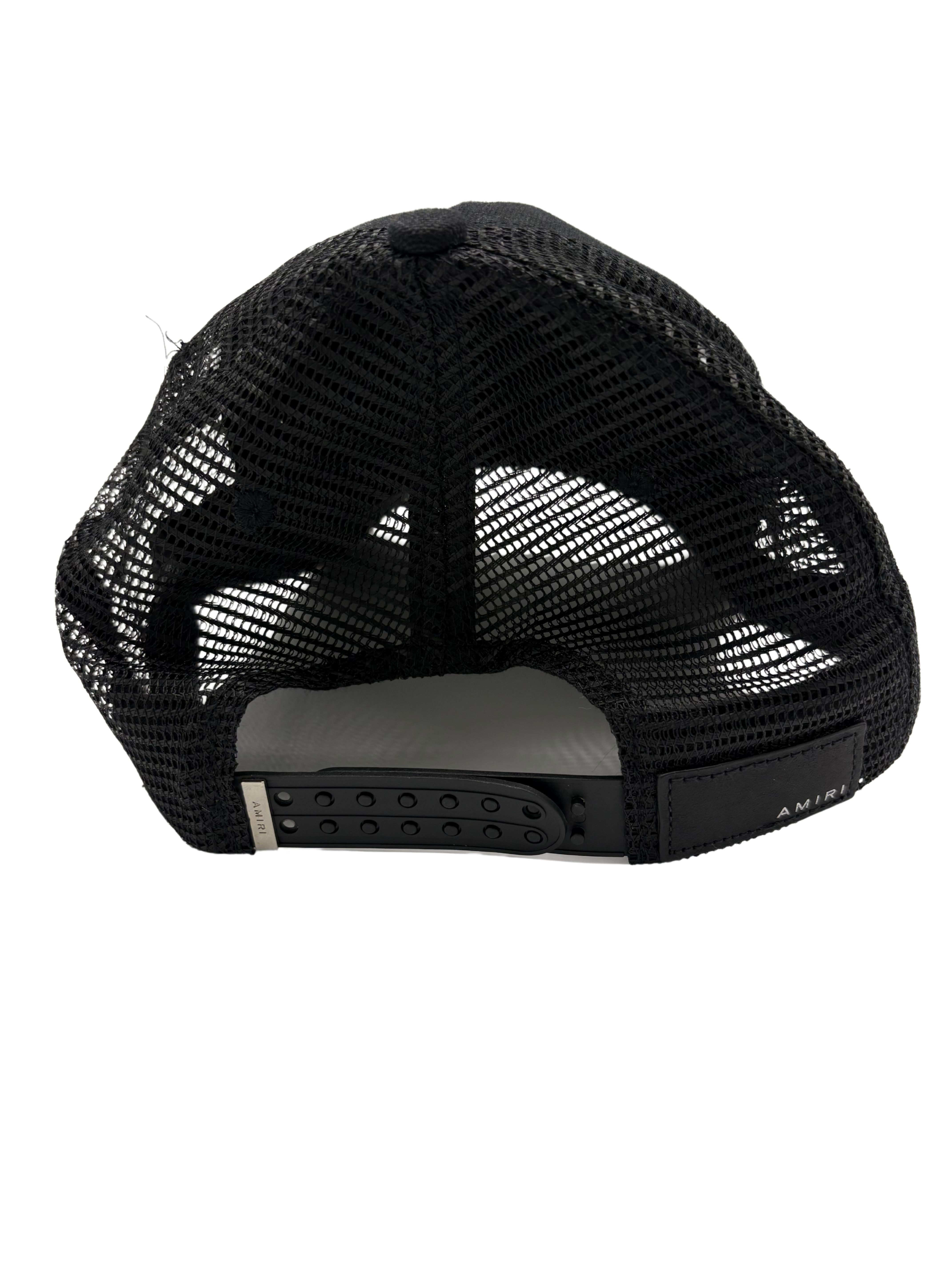 Amiri Core Logo Trucker Cap - Black Amiri