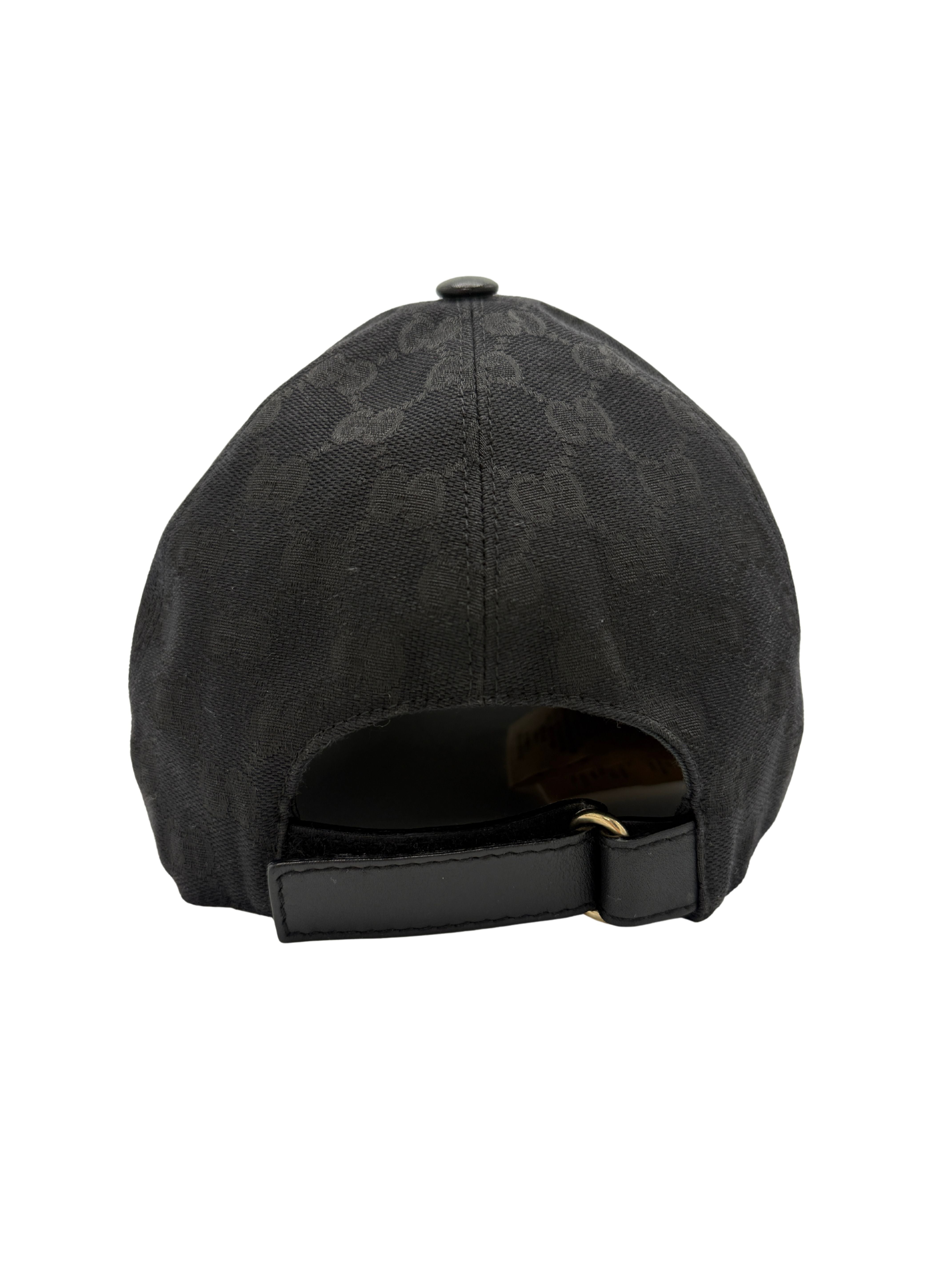 Gucci GG Canvas Baseball Hat - Black Gucci