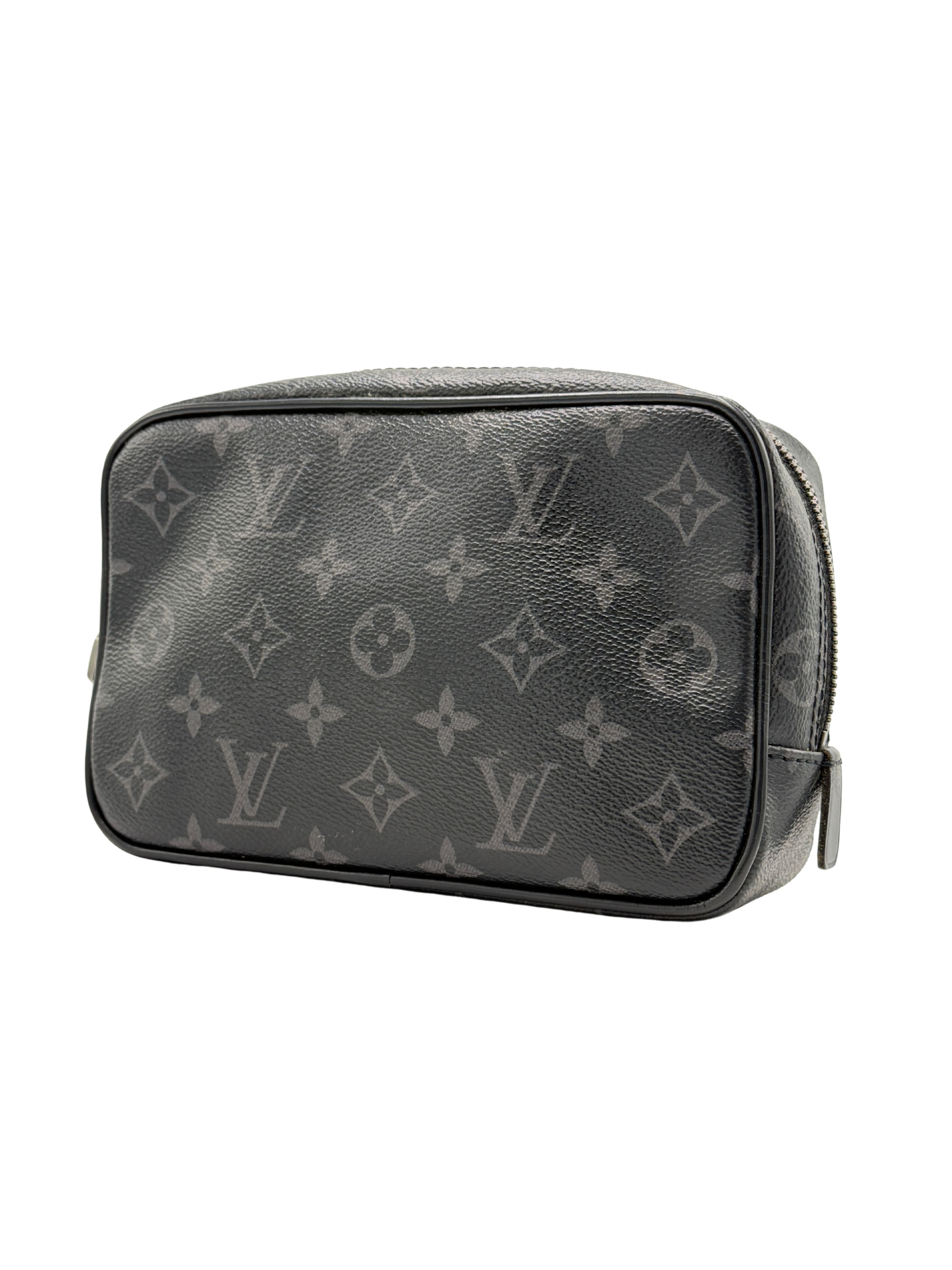 Louis Vuitton Monogram Eclipse Toiletry Pouch PM - Grey Louis Vuitton