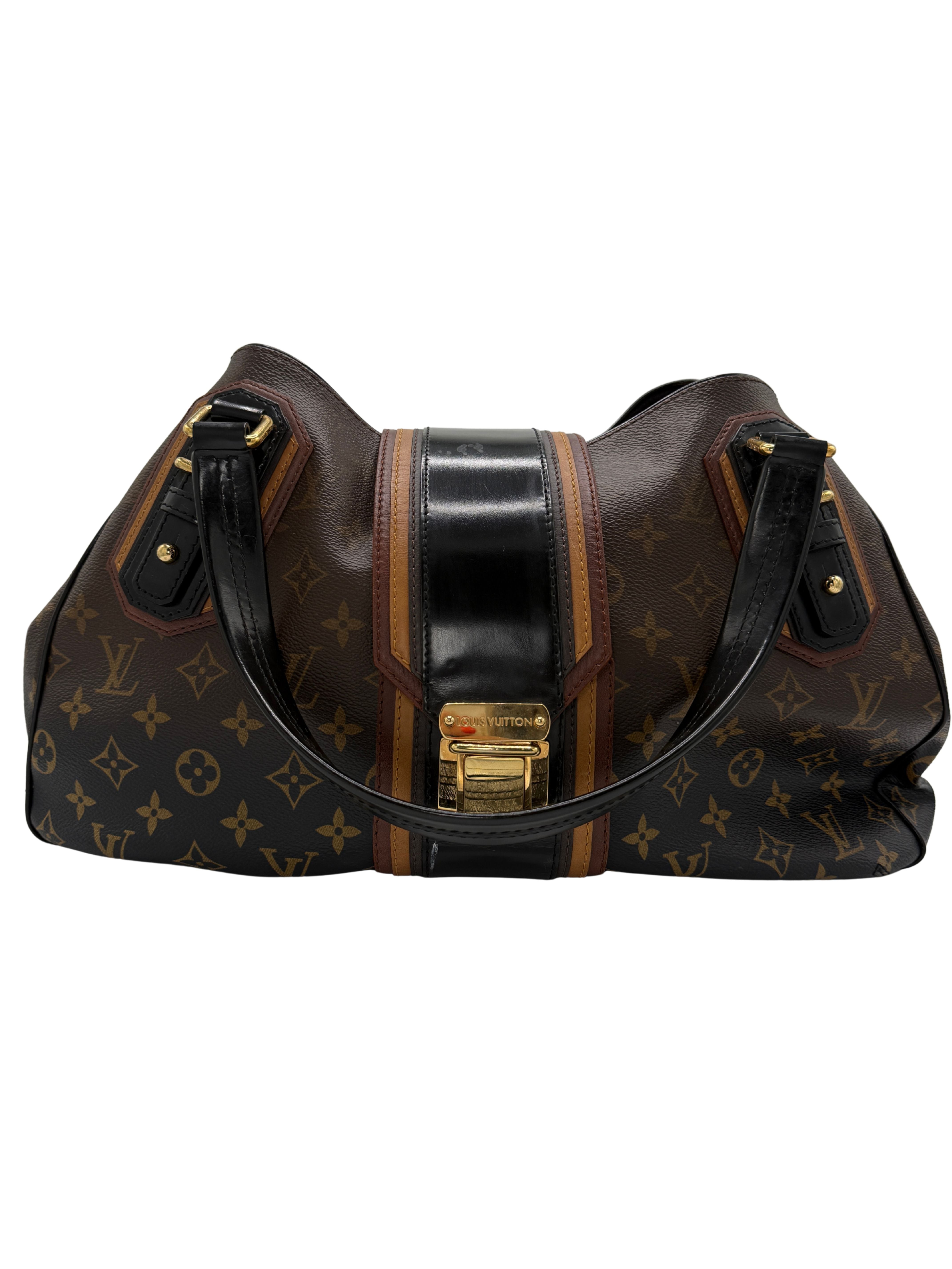 Louis Vuitton Noir Monogram Mirage Griet Bag - Brown