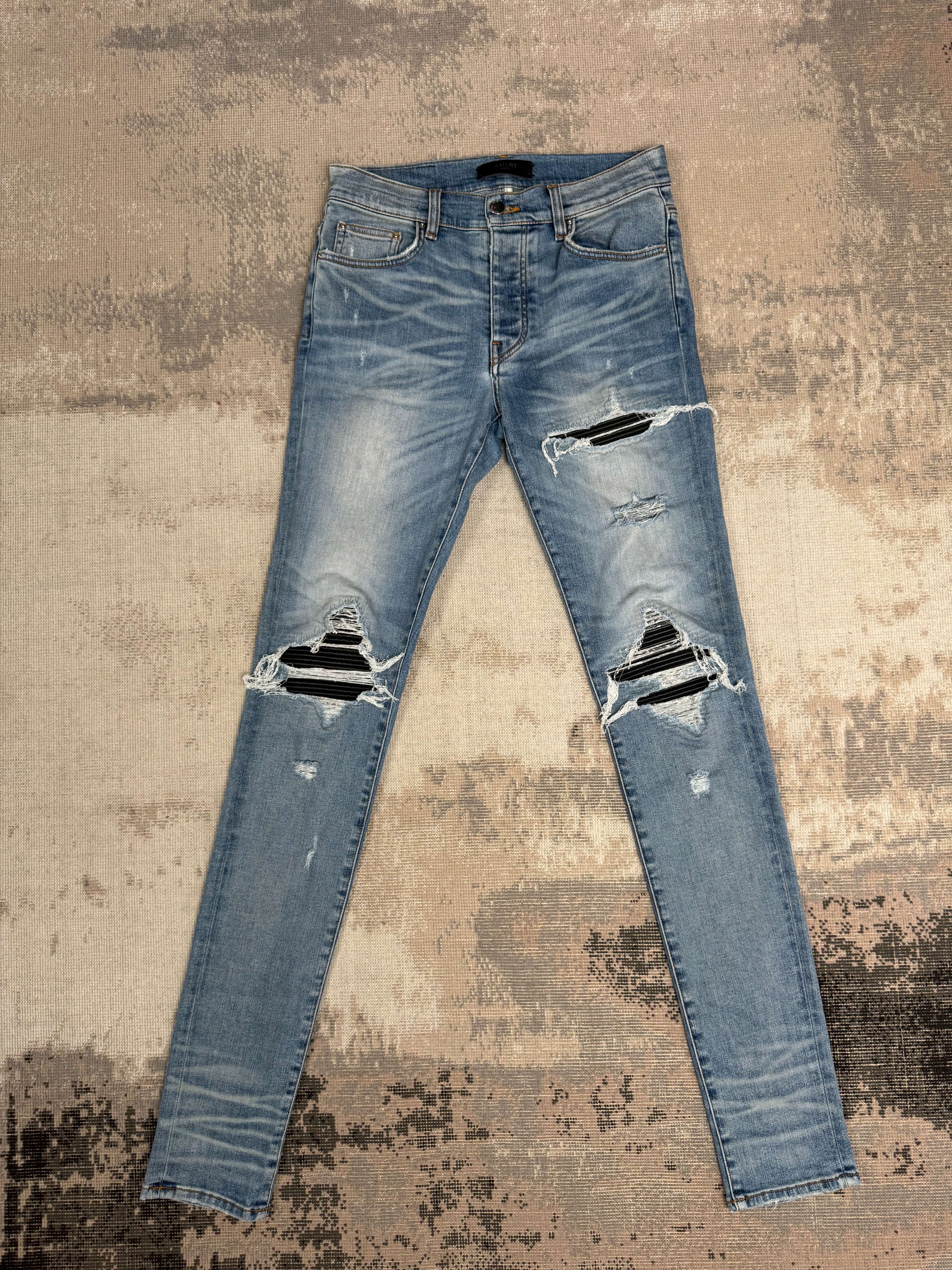 Amiri MX1 Jeans - Light Blue Denim