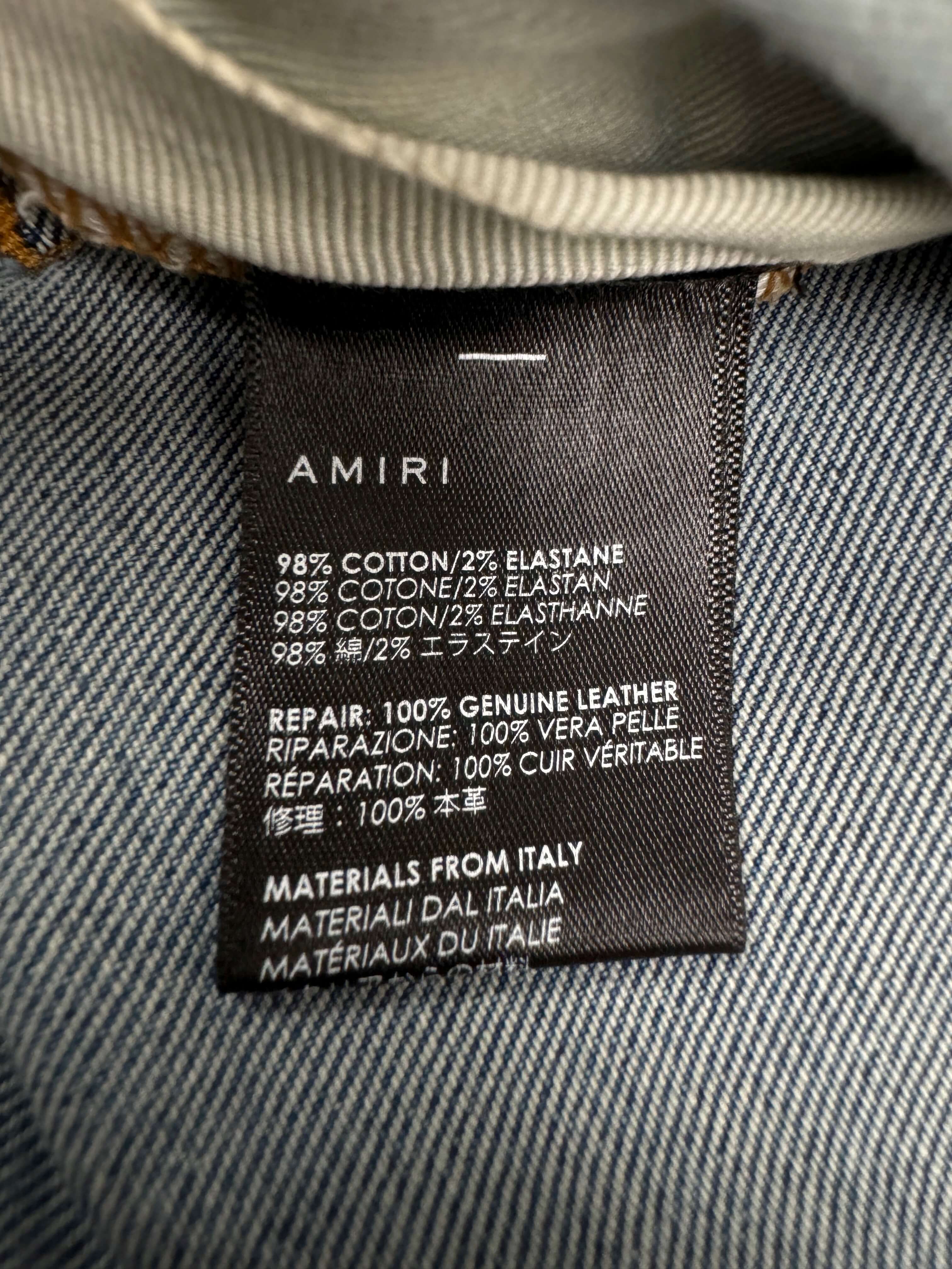 Amiri MX1 Jeans - Light Blue Denim