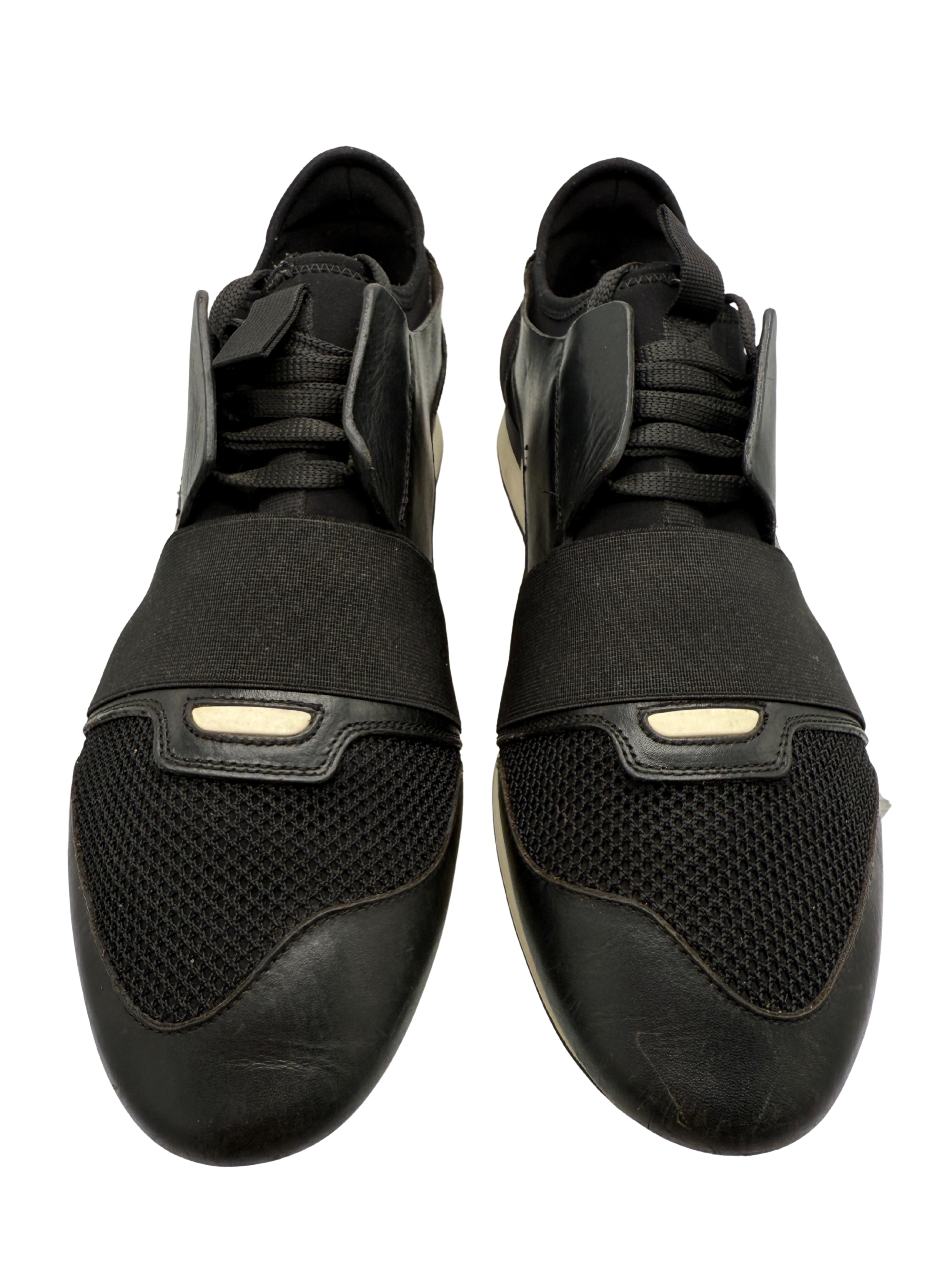 Balenciaga Race Runner Trainers - Black Balenciaga