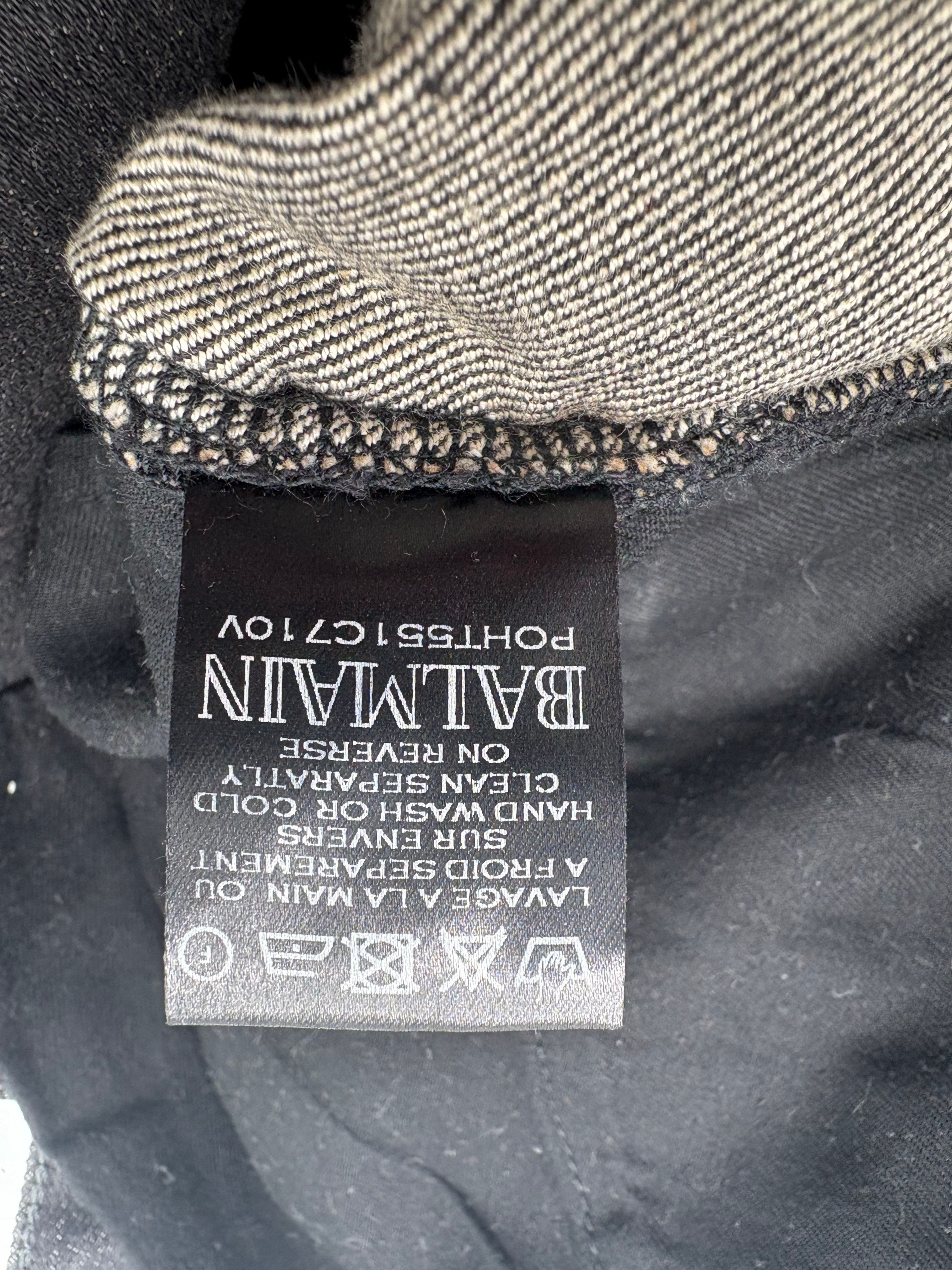 Balmain Biker Jeans - Black
