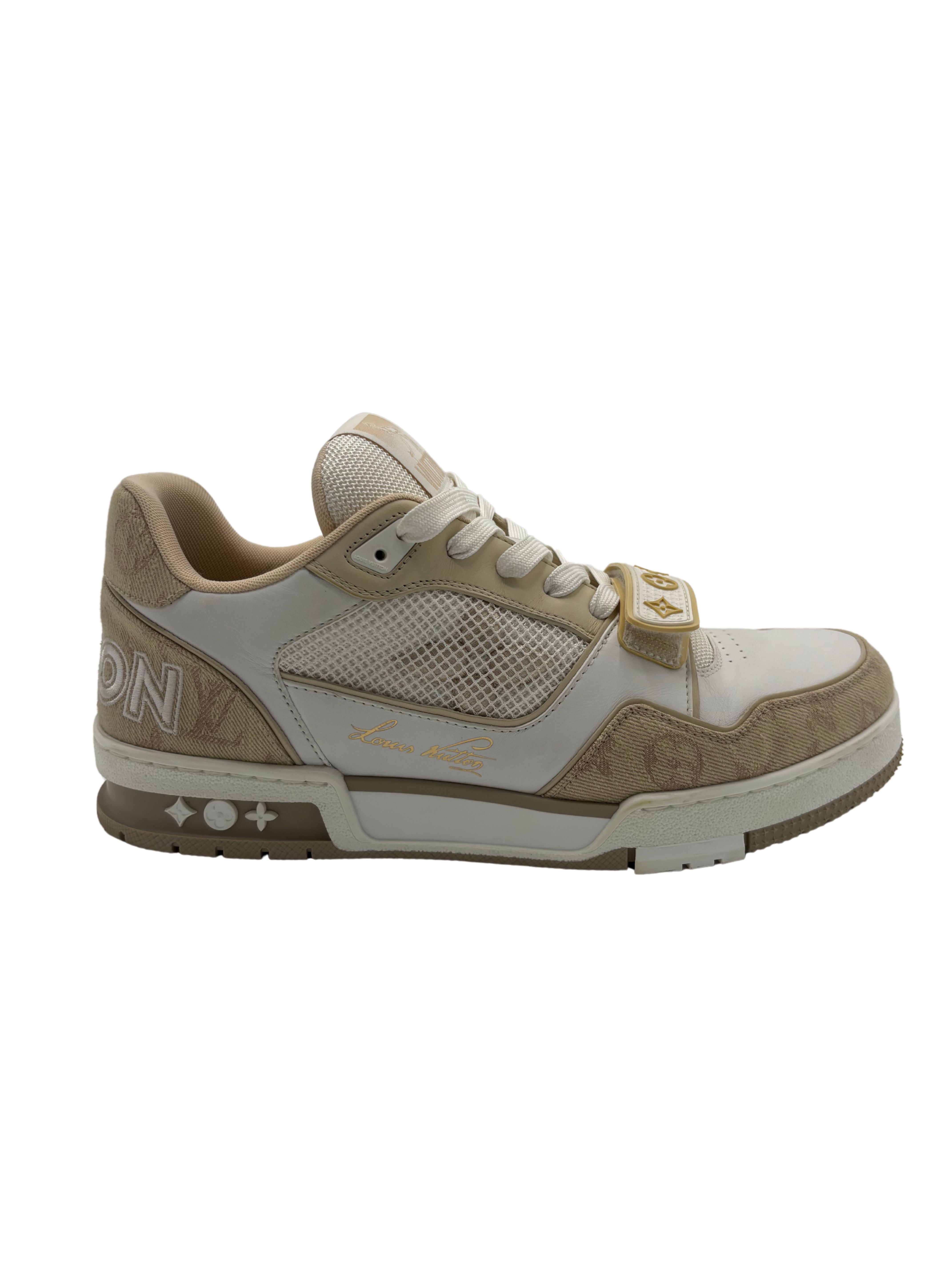 Louis Vuitton Strap Trainer - Beige