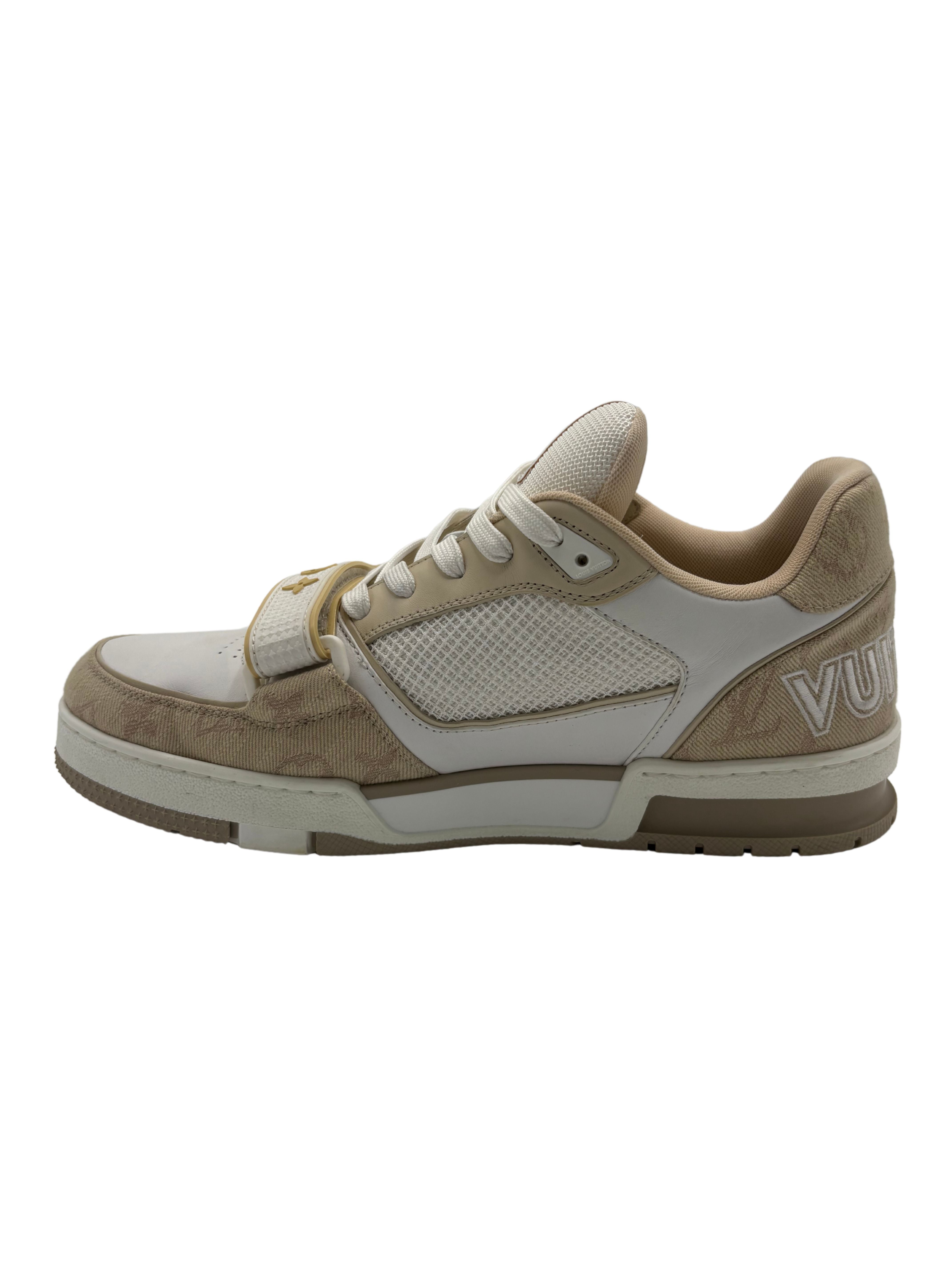 Louis Vuitton Strap Trainer - Beige
