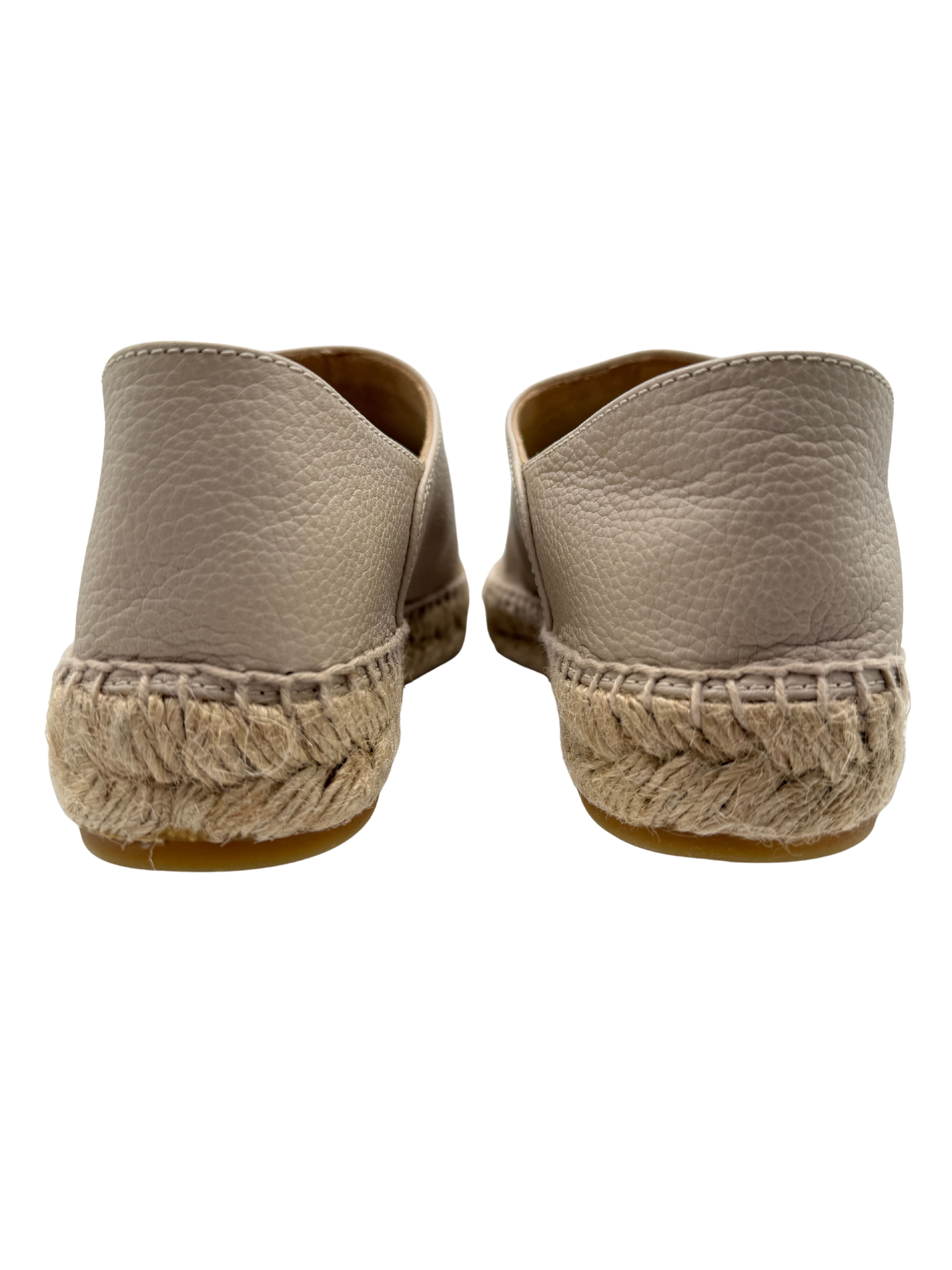 Chanel CC Cap Toe Espadrilles - Beige (Unused)