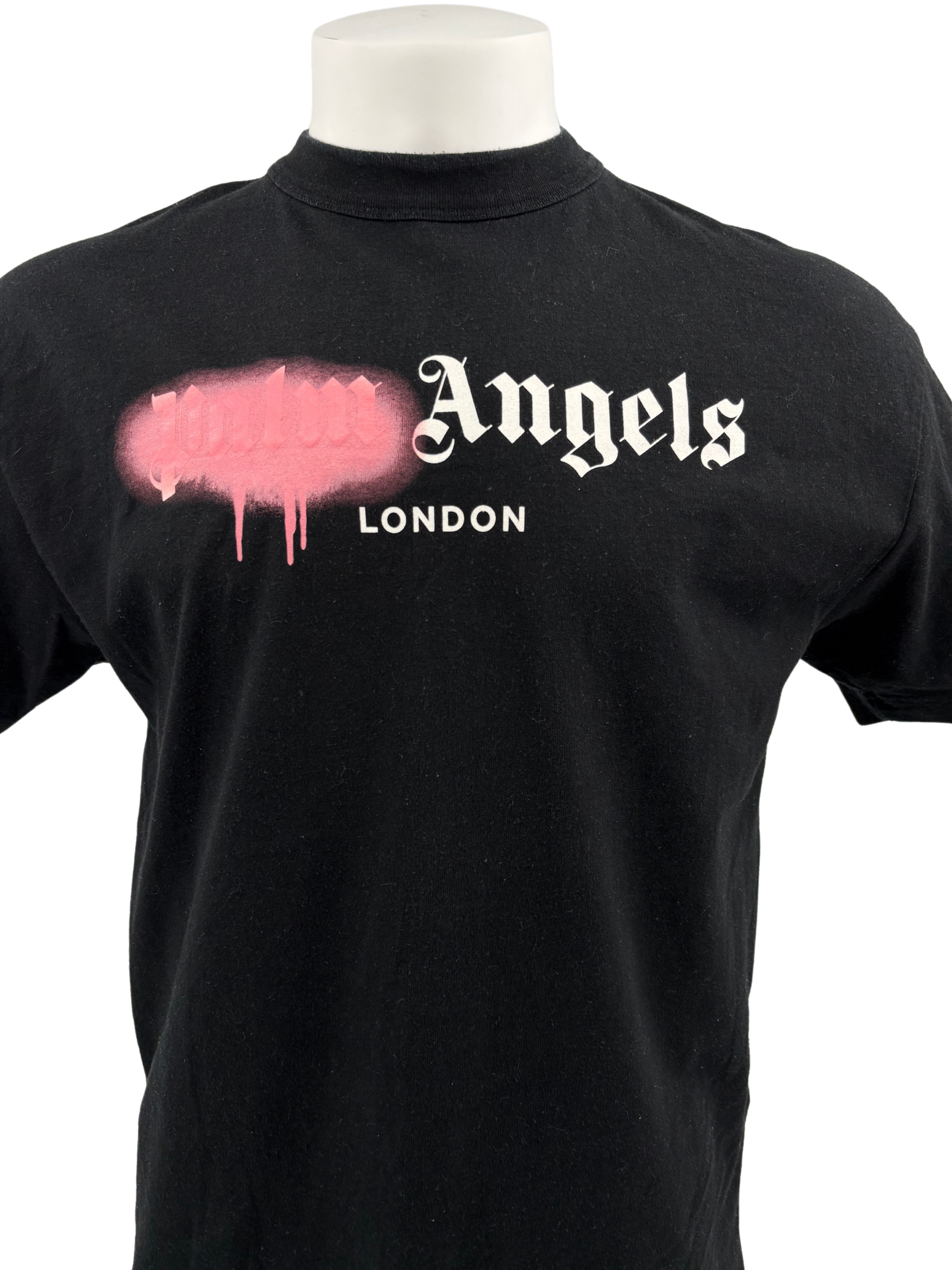 Palm Angels Spray London T-Shirt - Black Palm Angels