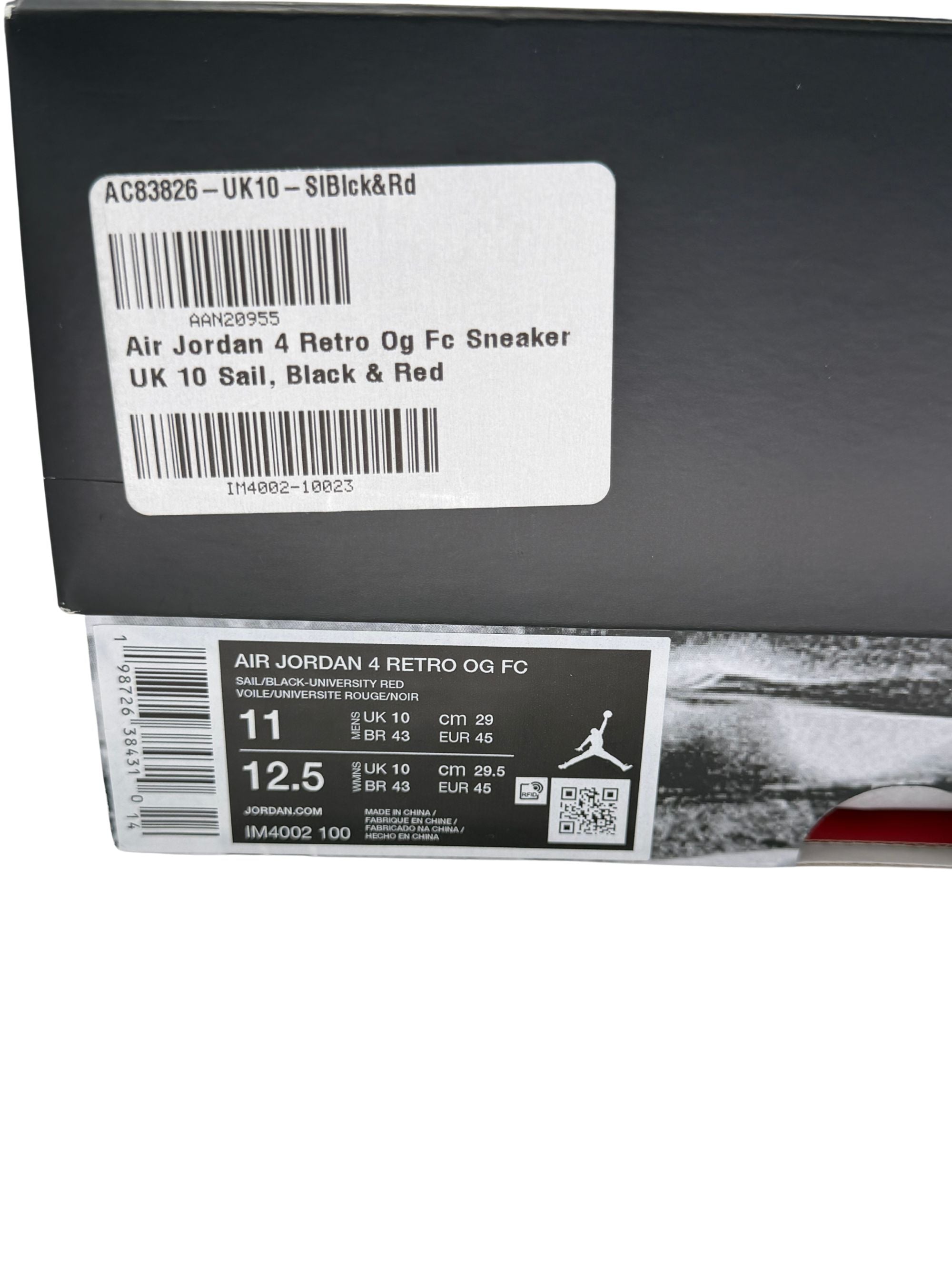 Nike Air Jordan 4 Retro Flight Club (Unused)