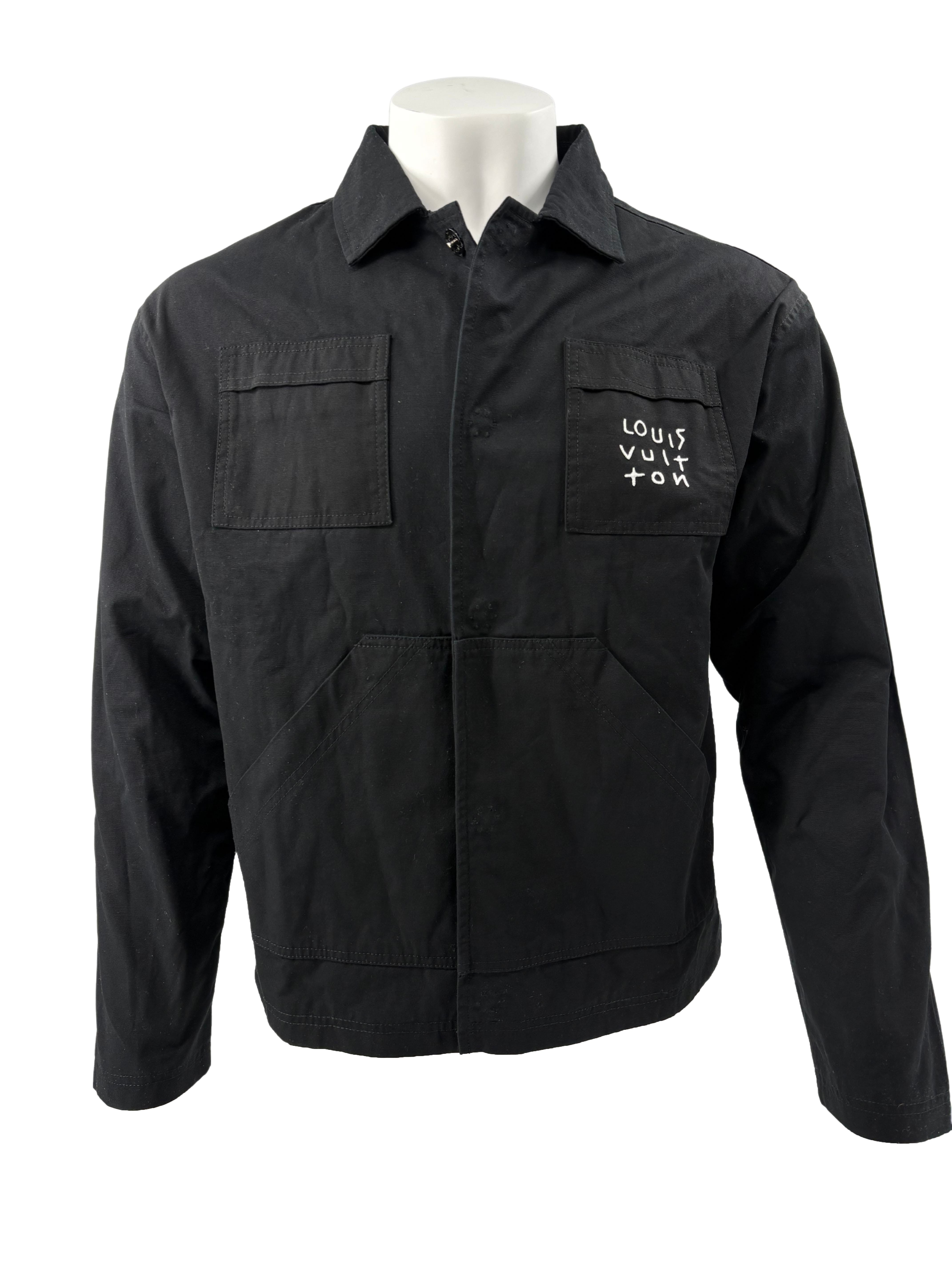 Louis Vuitton Scatter Logo Jacket - Black