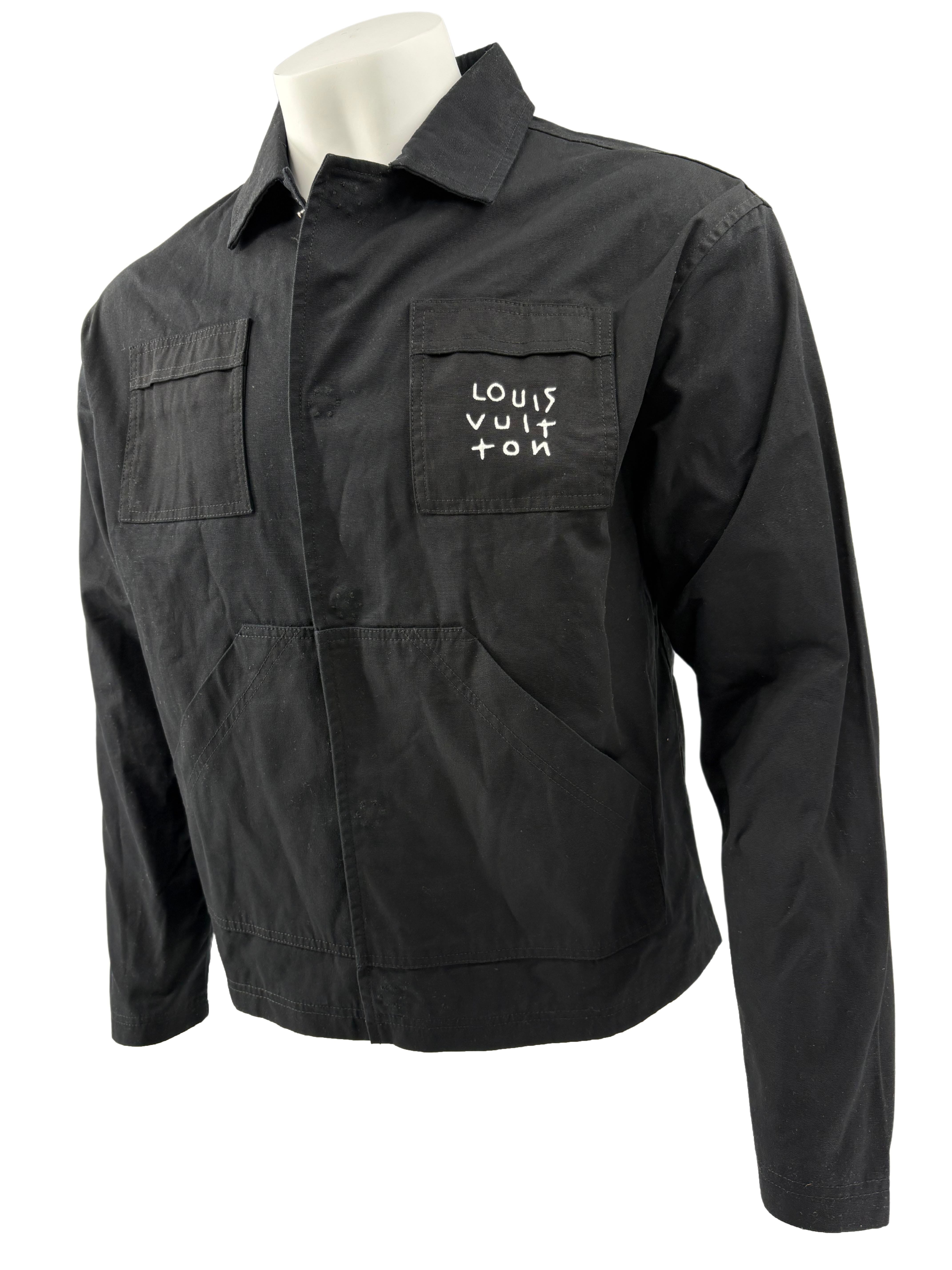 Louis Vuitton Scatter Logo Jacket - Black