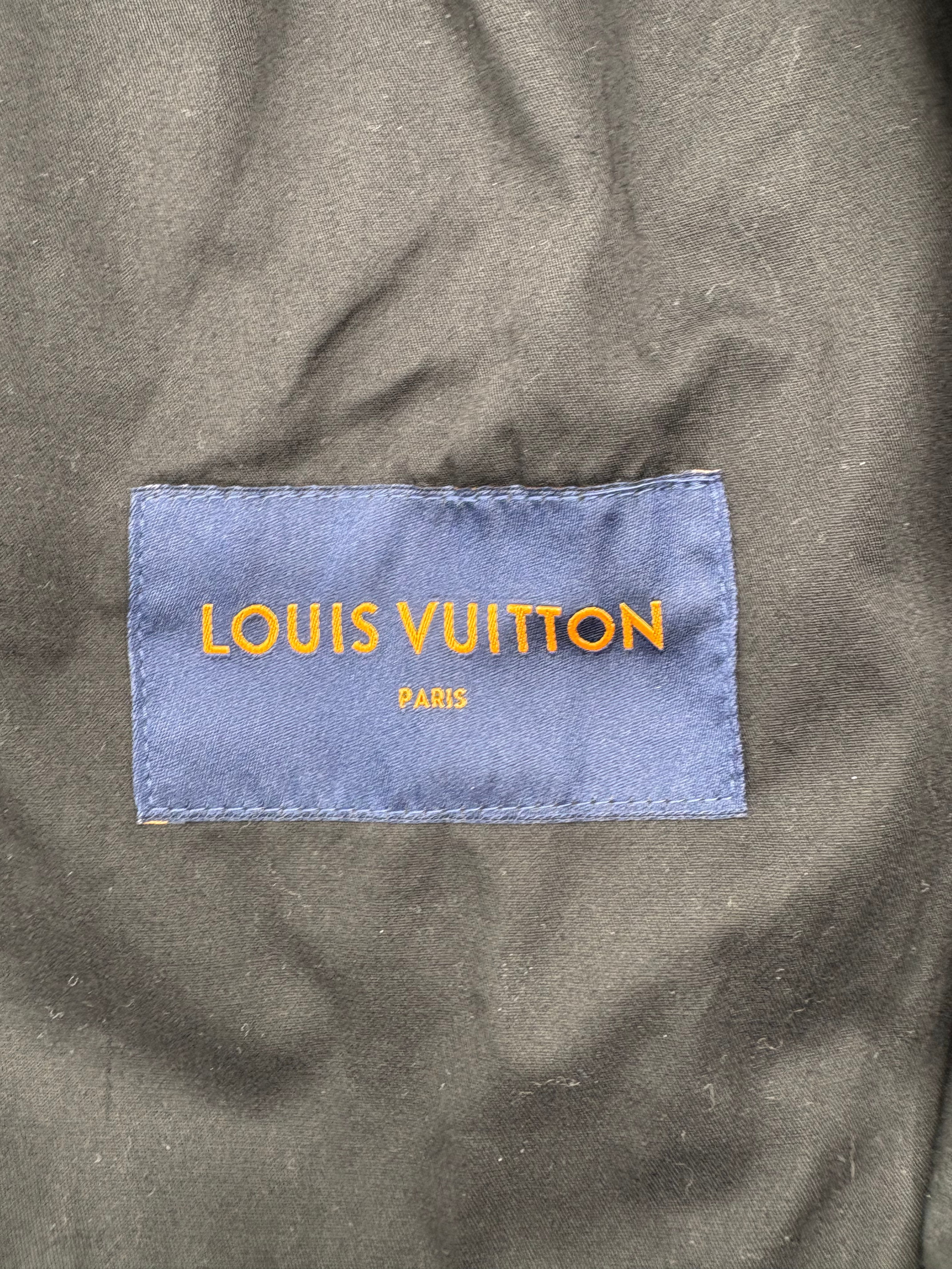 Louis Vuitton Scatter Logo Jacket - Black