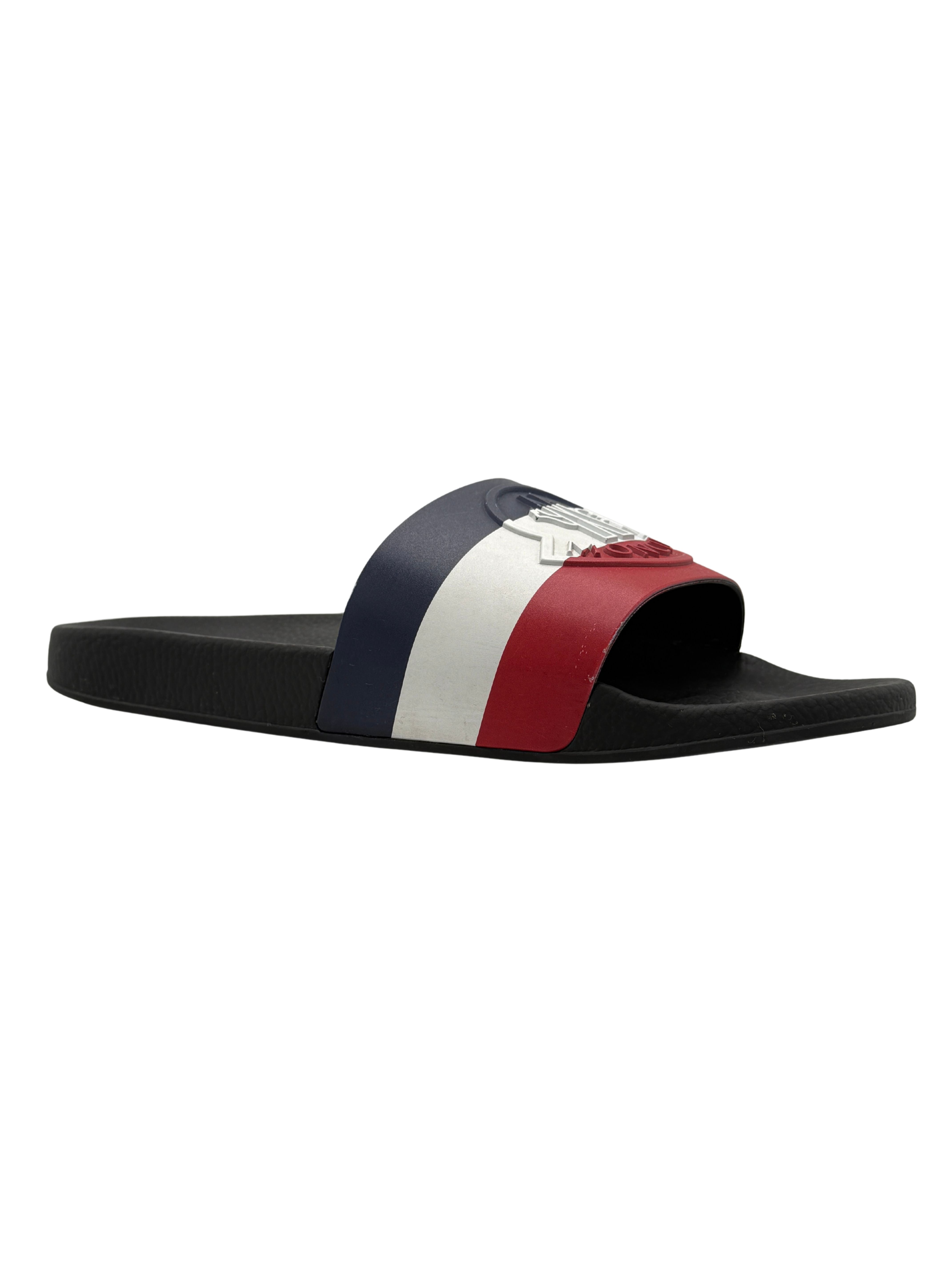 Moncler Basile Slides - Black