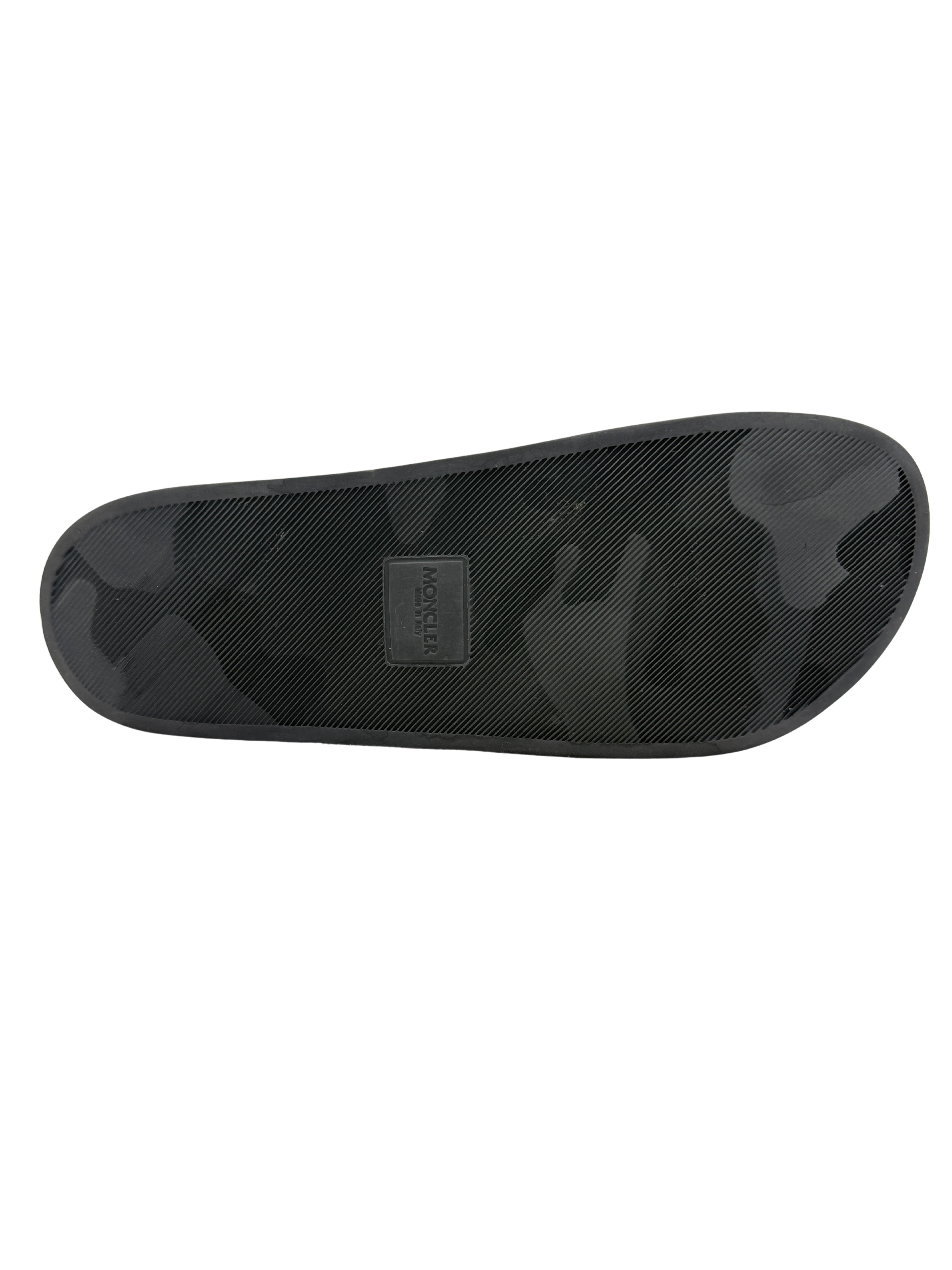 Moncler Basile Slides - Black
